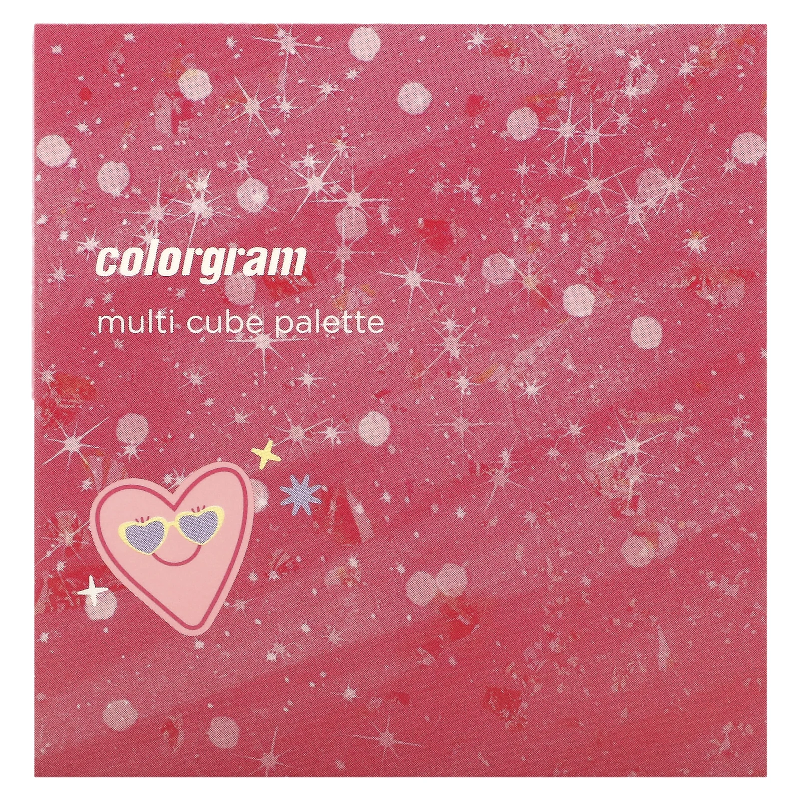 Colorgram, Multi Cube Palette, 02 Romantic Cube, 7,5 г (0,26 унции)