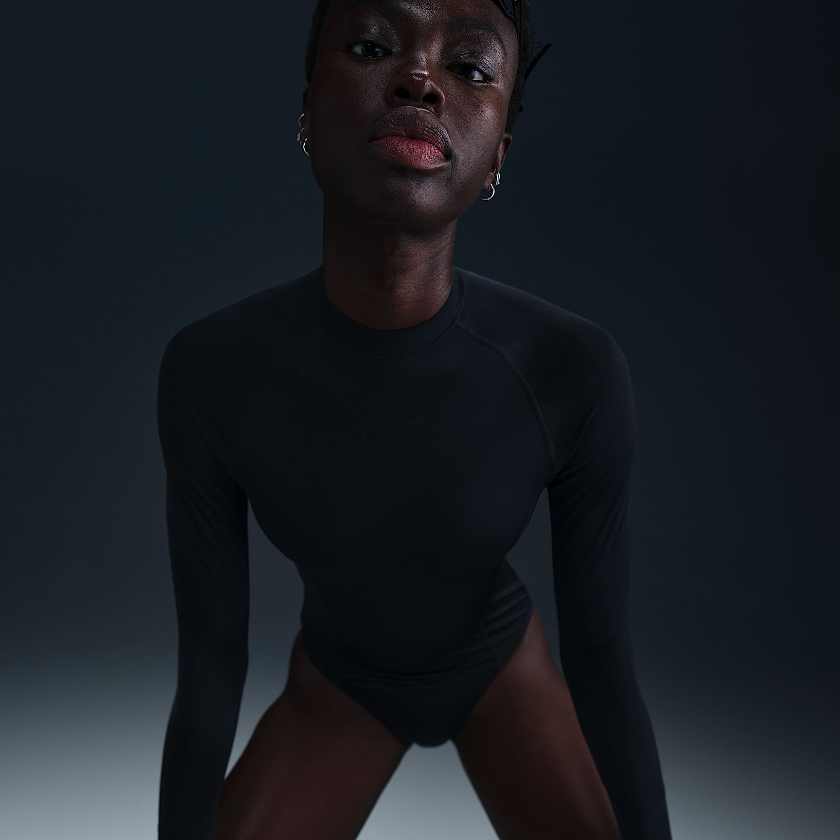 Nike Swim Fusion Women's HydraLock Long-Sleeve One-Piece (CB)