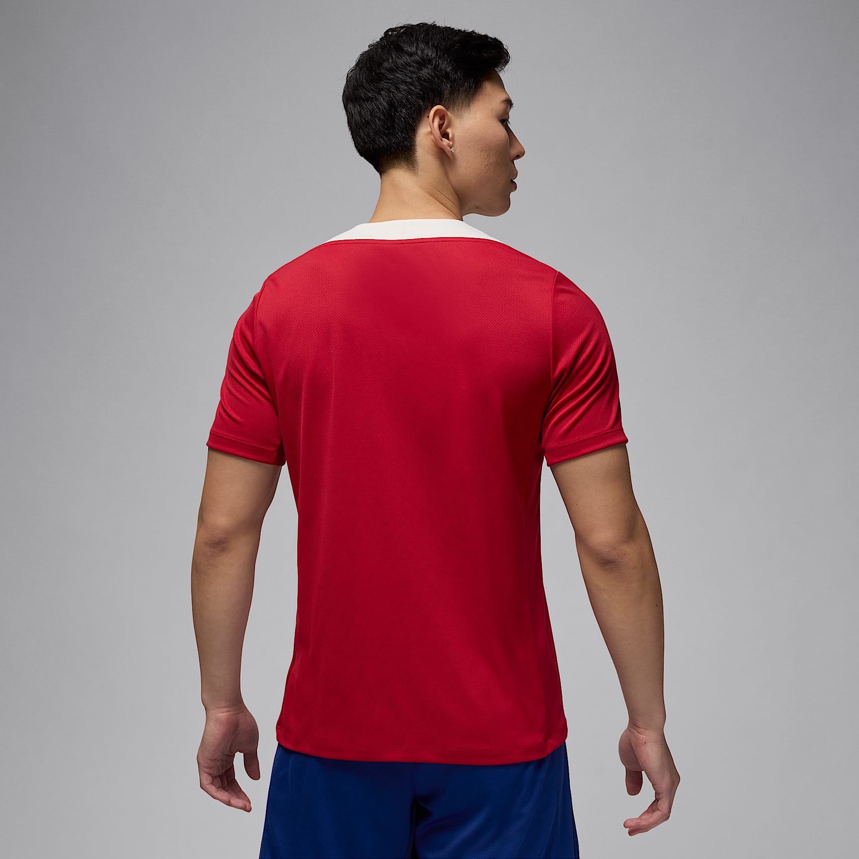 Paris Saint-Germain Strike Fourth Men's Jordan Dri-FIT Soccer Knit Short-Sleeve Top