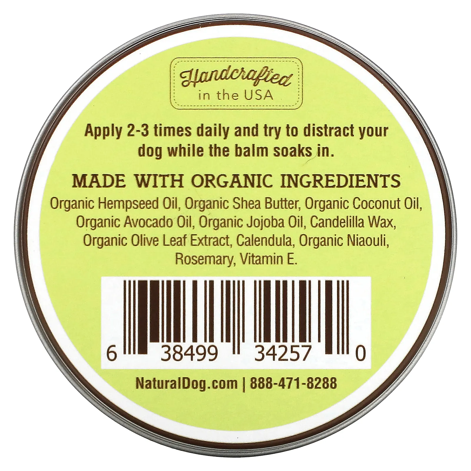 Natural Dog Company, Бальзам от морщин, 59 мл (2 унции)