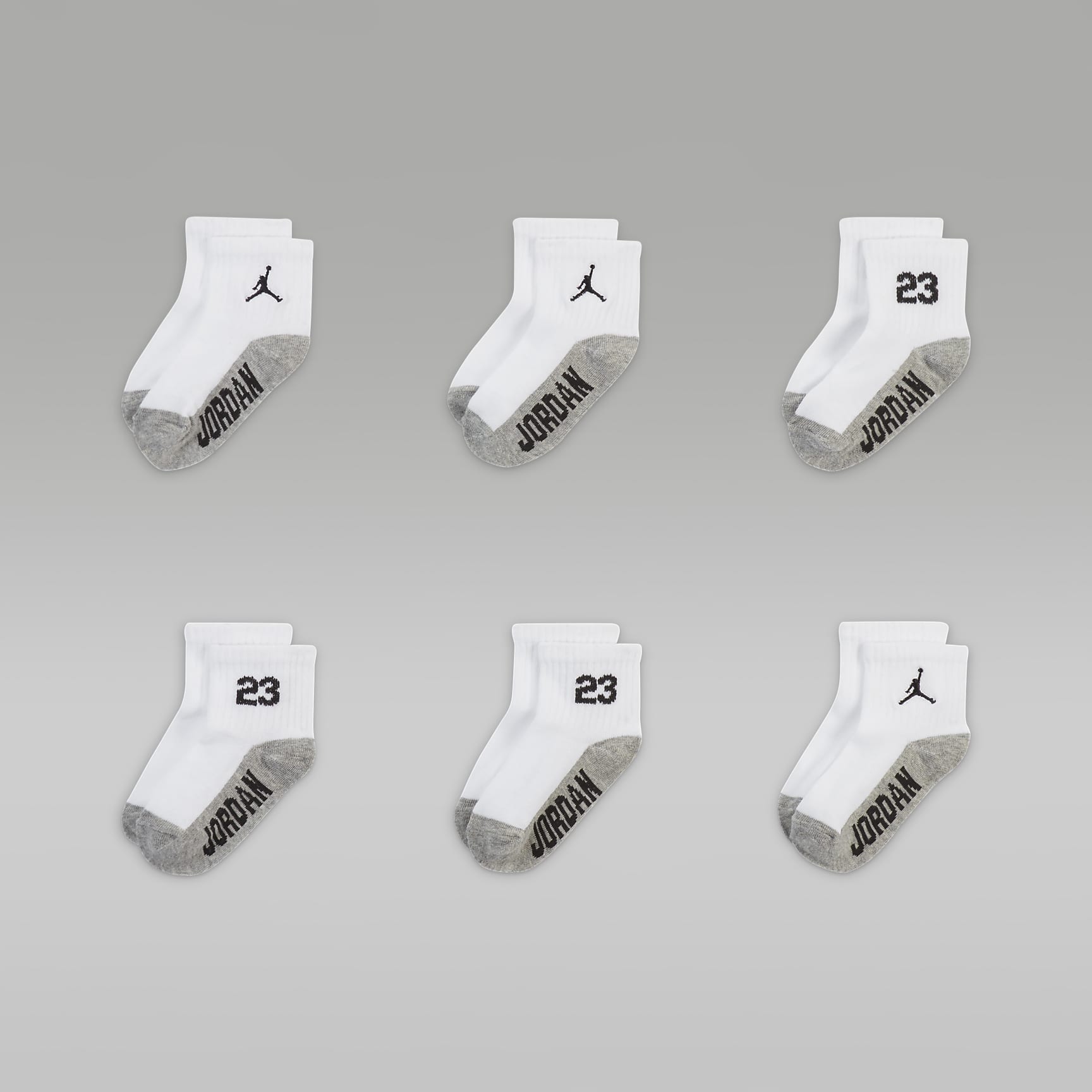 Jordan Baby Infant Socks (6 Pairs)