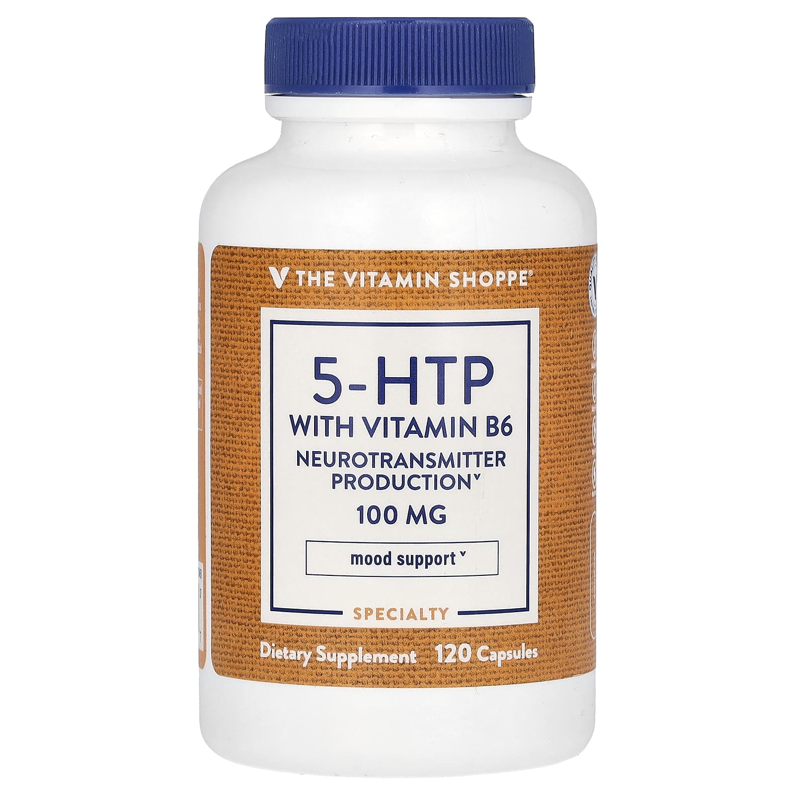 The Vitamin Shoppe, 5-HTP с витамином B6, 120 капсул
