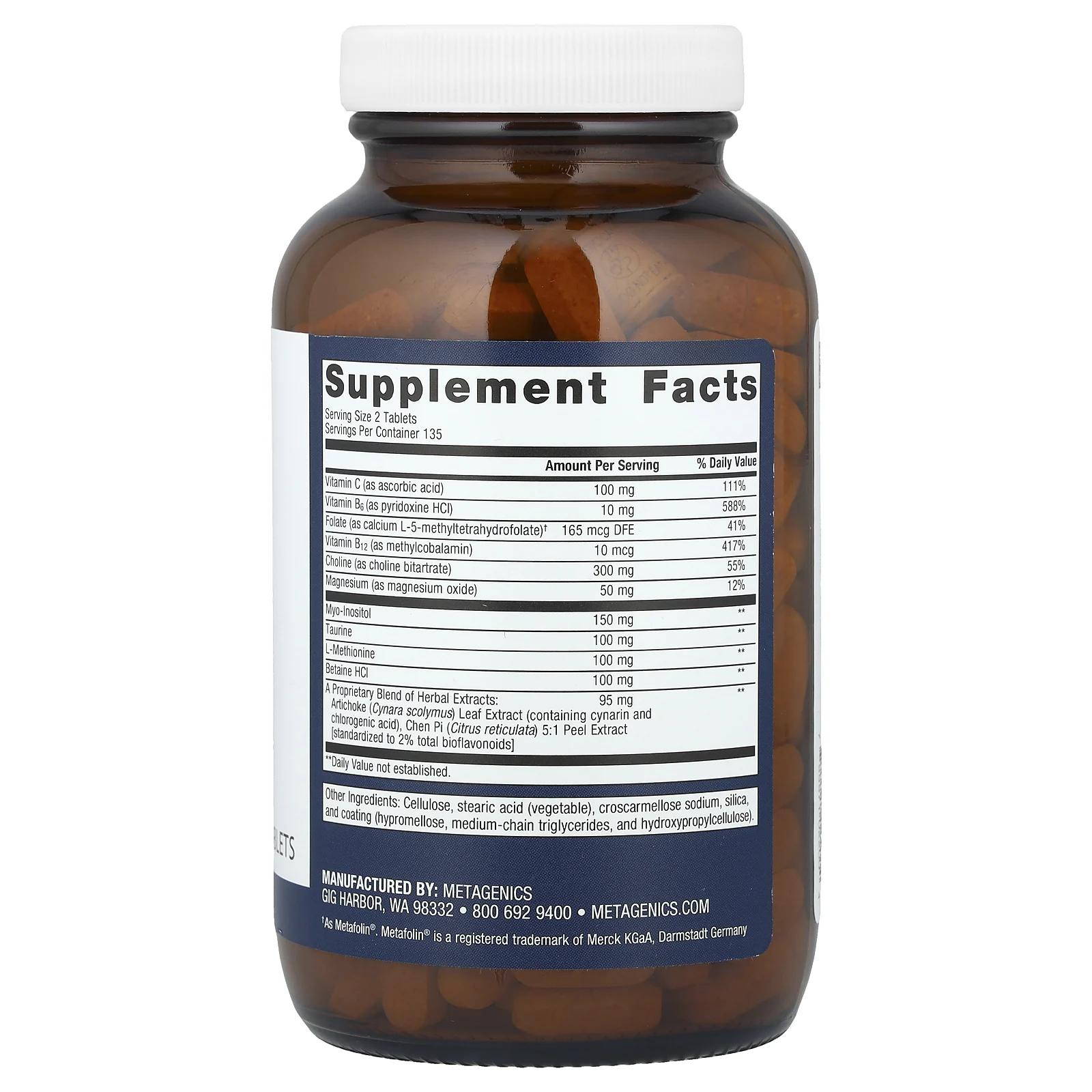 Metagenics, Lipo-Gen ™, липотропная формула, 270 таблеток