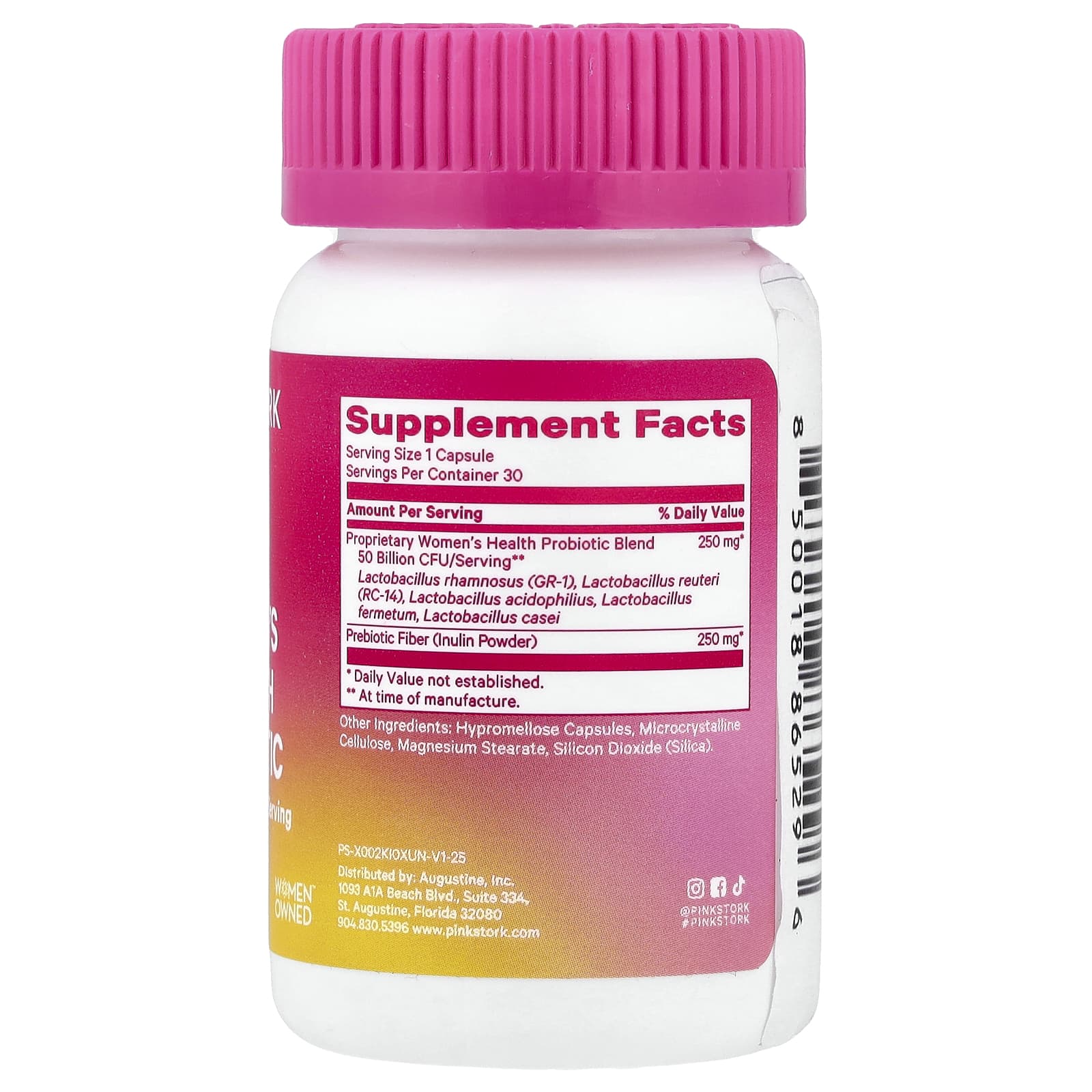 Pink Stork, пробиотик для женского здоровья, 30 капсул