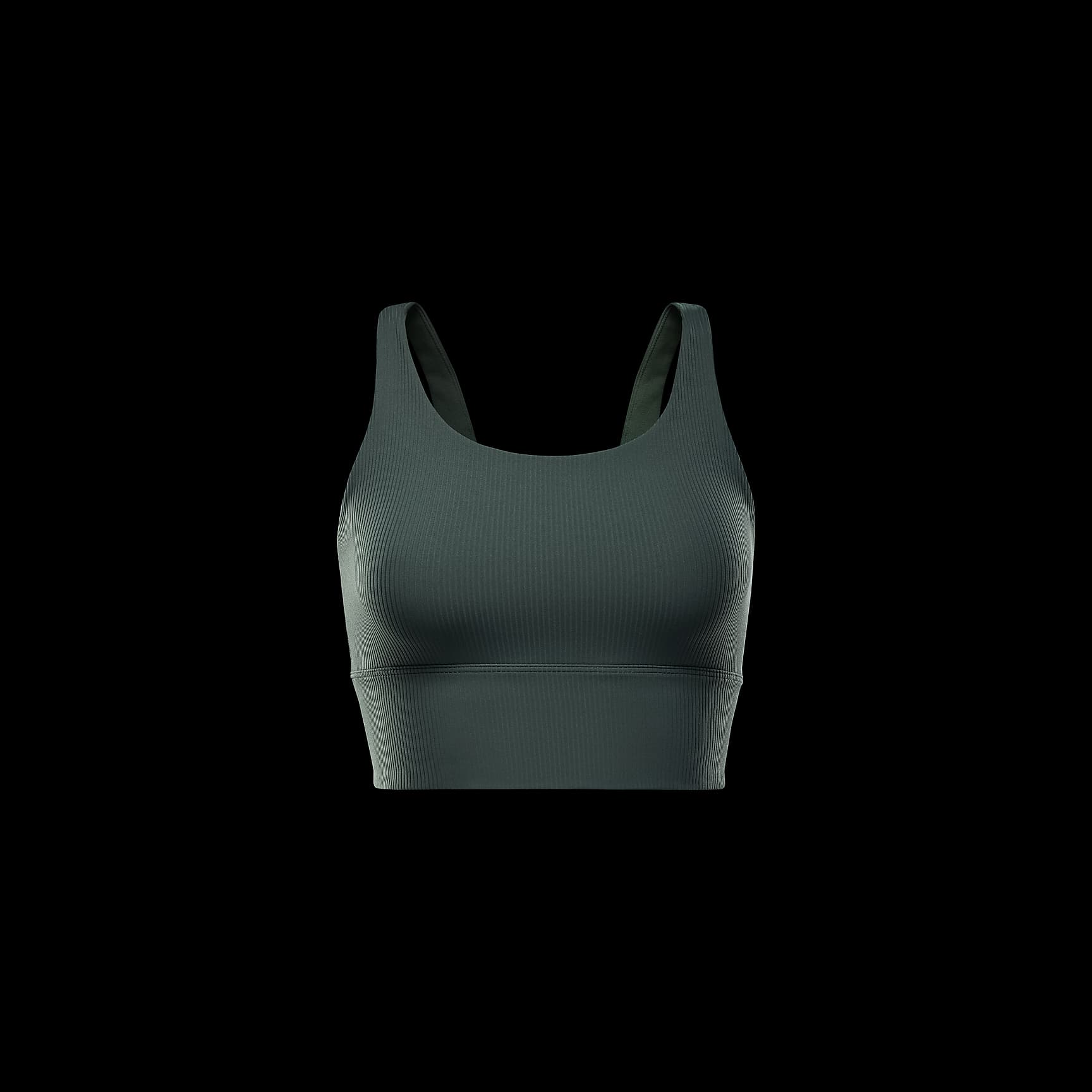 Nike Zenvy Rib Women's Light-Support Padded Longline Sports Bra