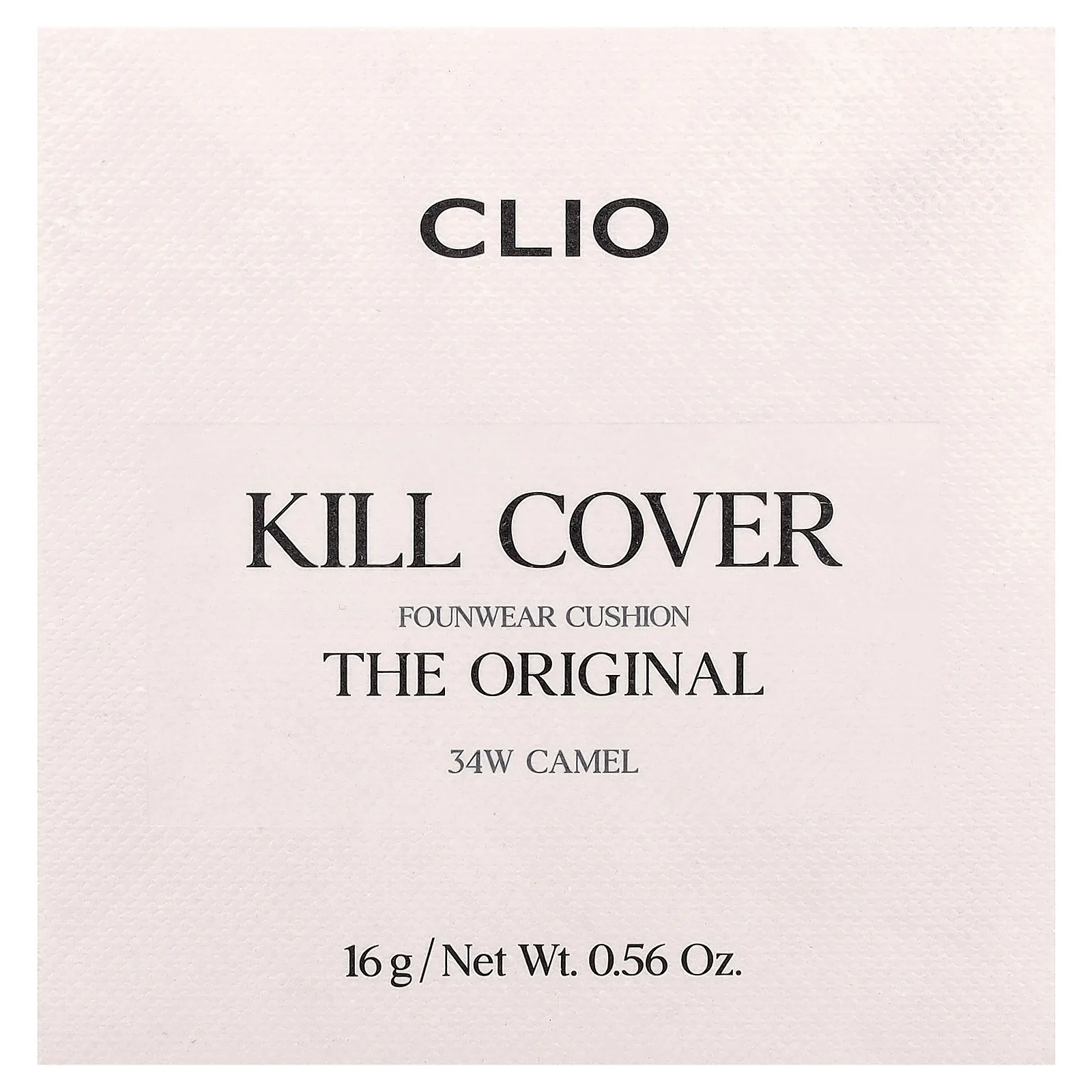 Clio, Death Cover FounWear, кушон, 34W Camel, 16 г (0,56 унции)