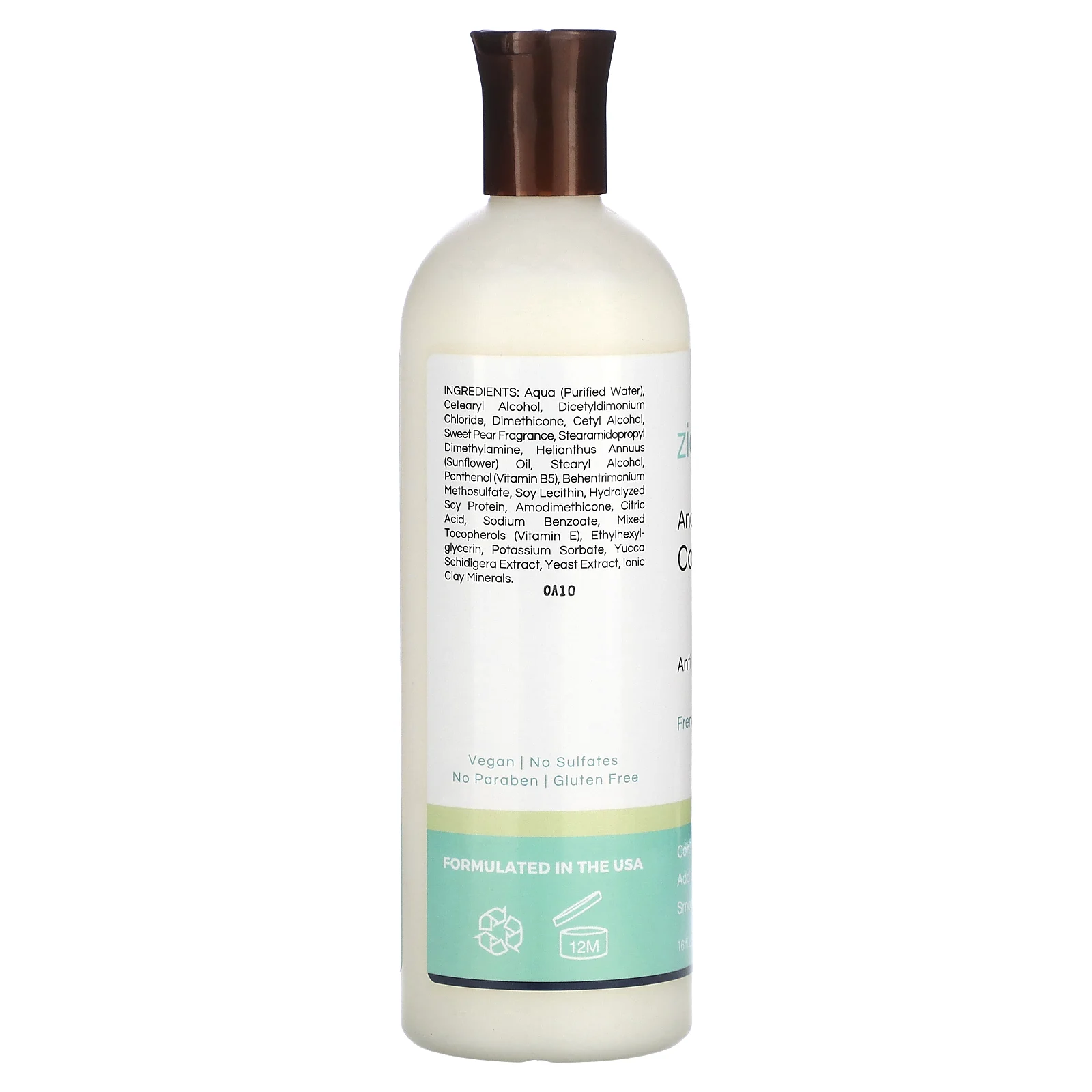 Zion Health, Ancient Minerals, кондиционер, формула против пушения, французская груша, 473 мл (16 унций)