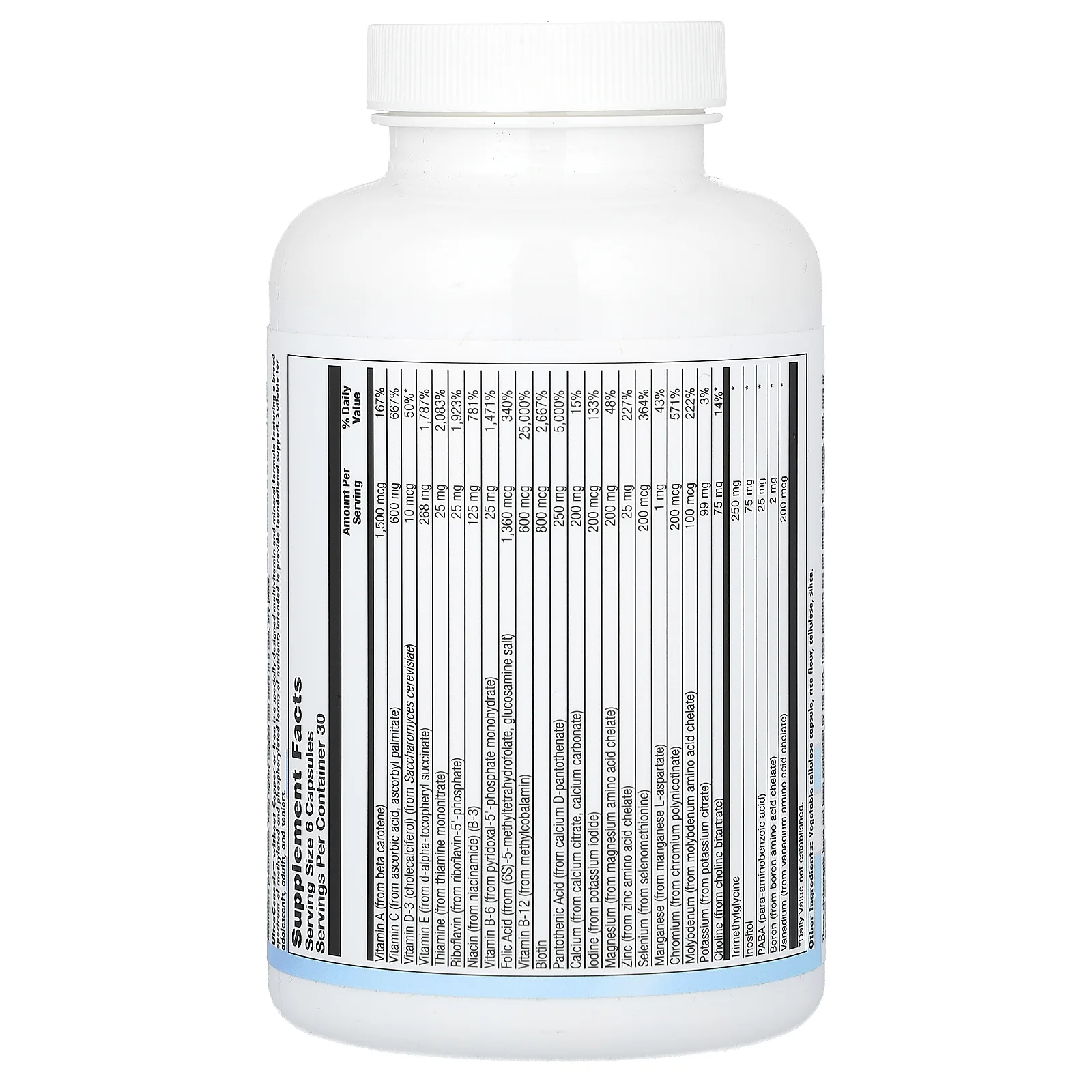 Nutra BioGenesis, UltraGenesis, без меди и железа, 180 капсул