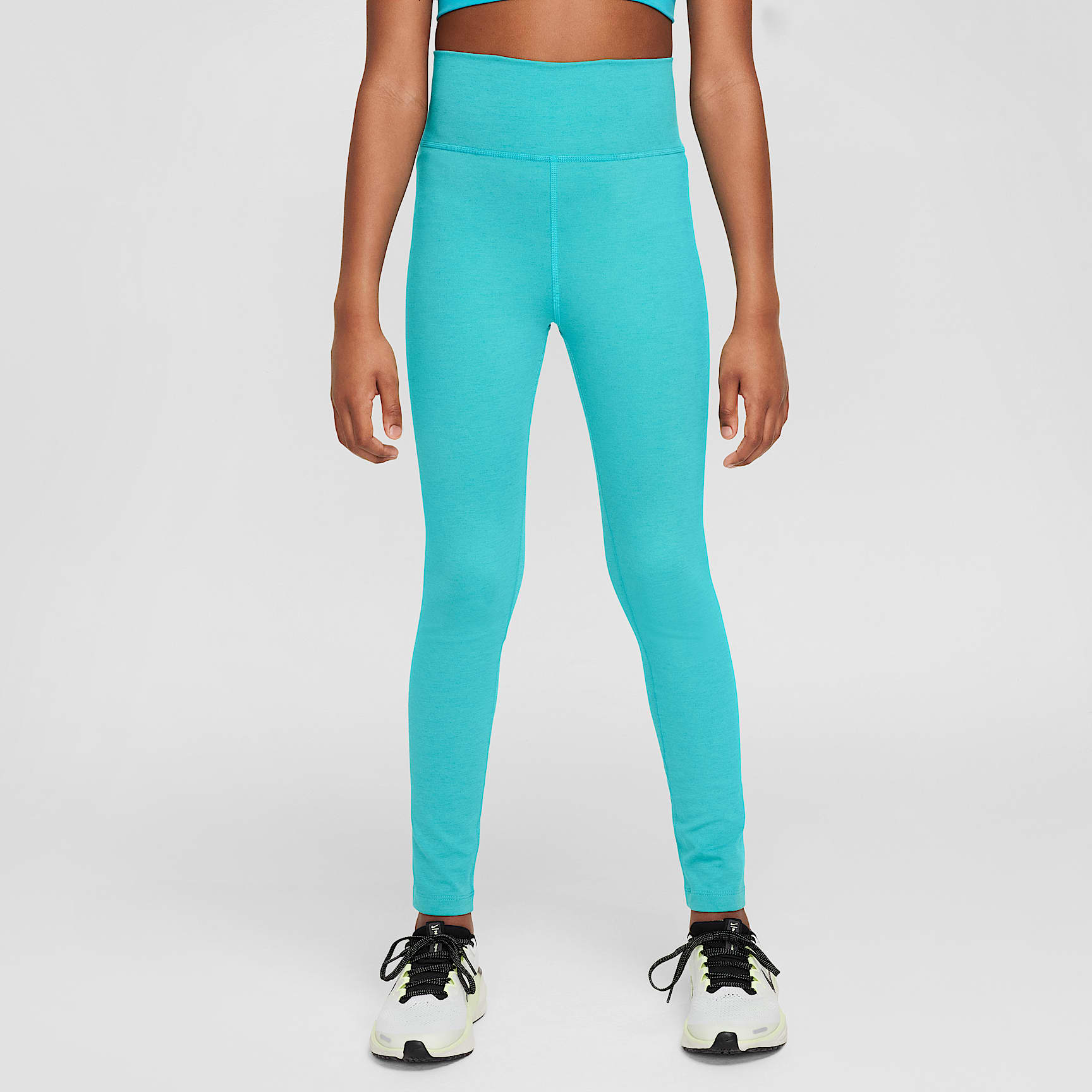 Nike One Big Kids’ (Girls') Dri-FIT High-Waisted Leggings