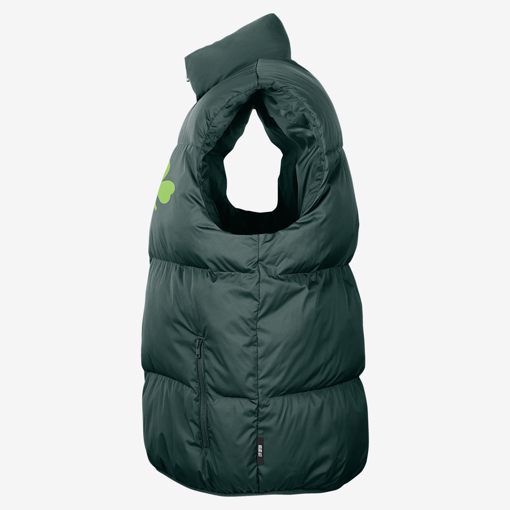 Boston Celtics City Edition Men's Nike NBA Puffer Vest