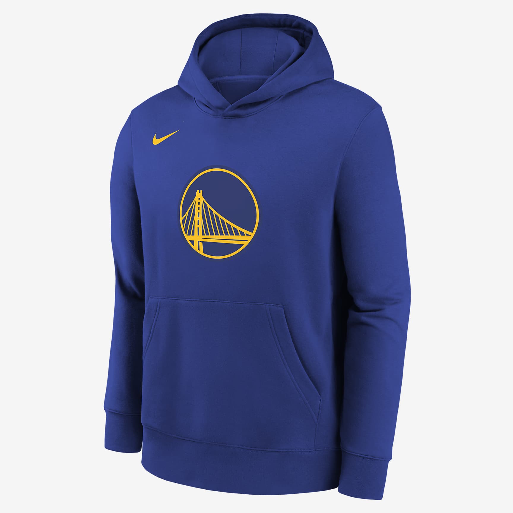 Golden State Warriors Club Little Kids' Nike NBA Pullover Hoodie