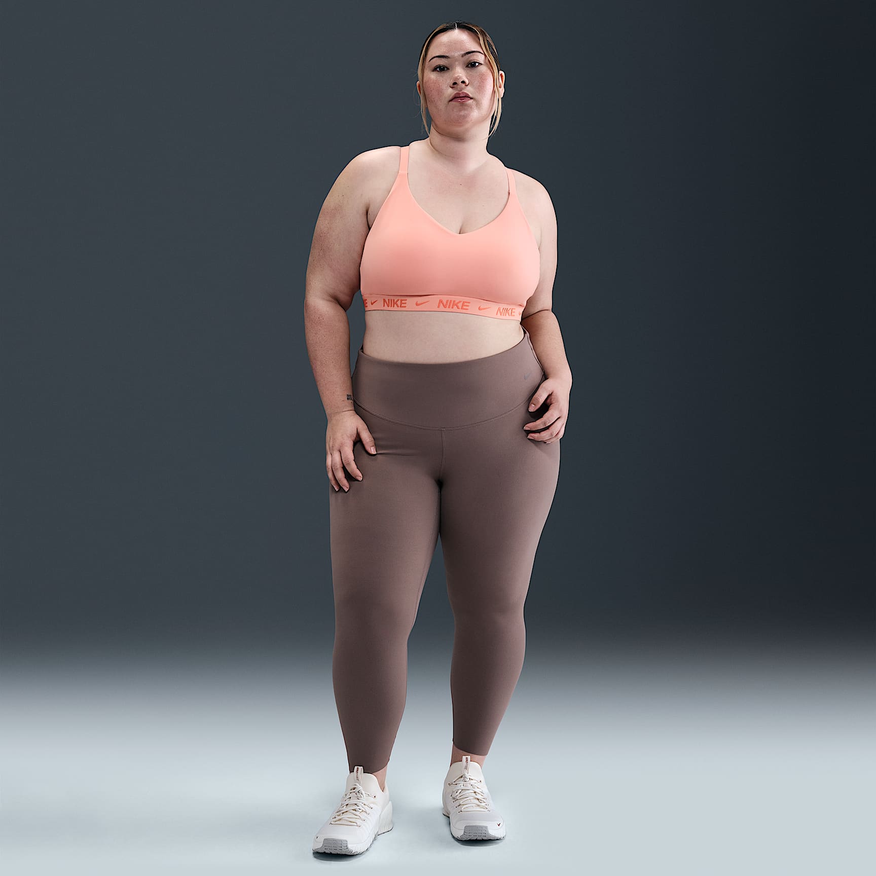 Nike Indy Light Support Women's Padded Adjustable Sports Bra (Plus Size)