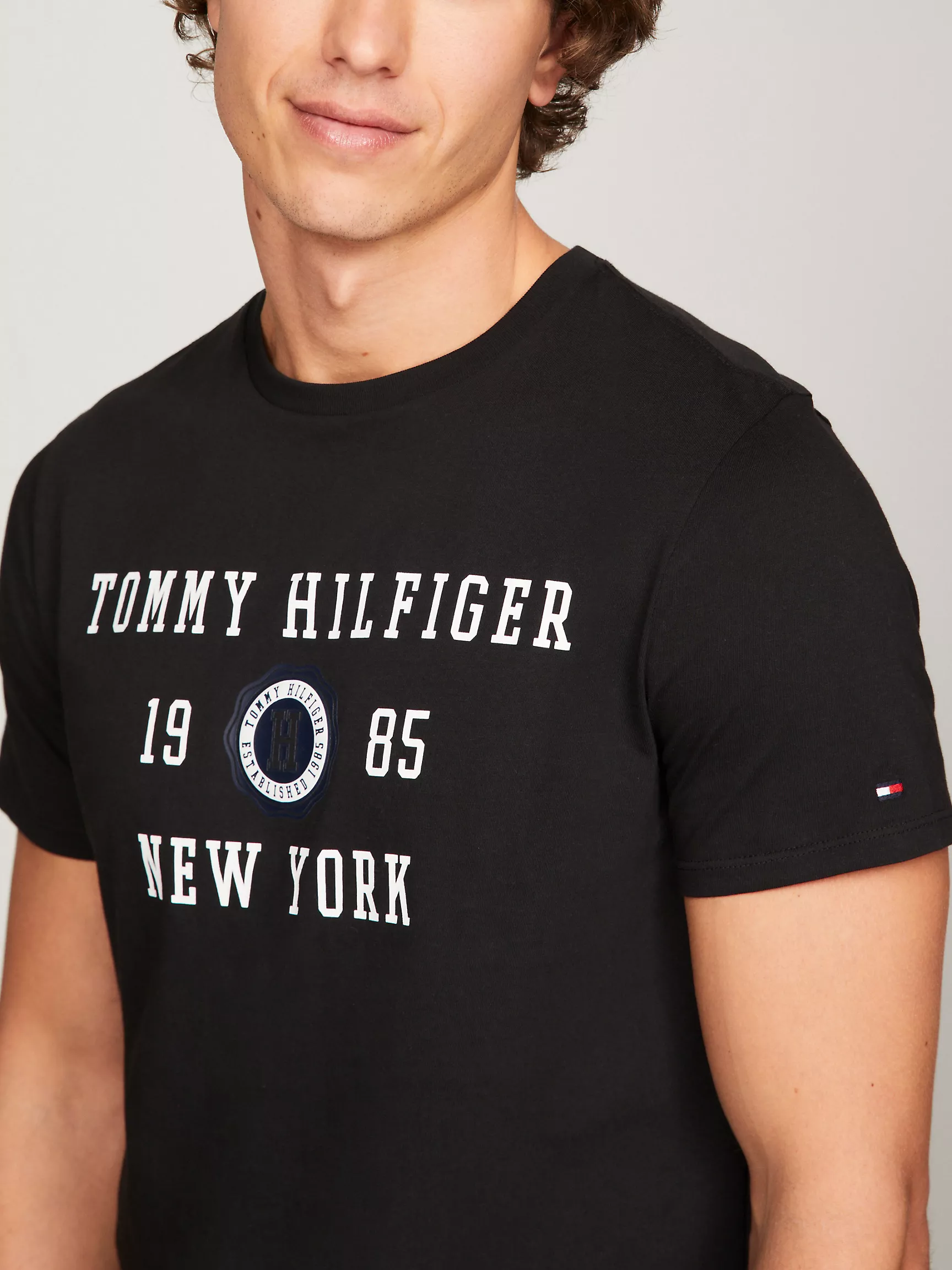 Мужская футболка Tommy Hilfiger, Графическая футболка Hilfiger New York