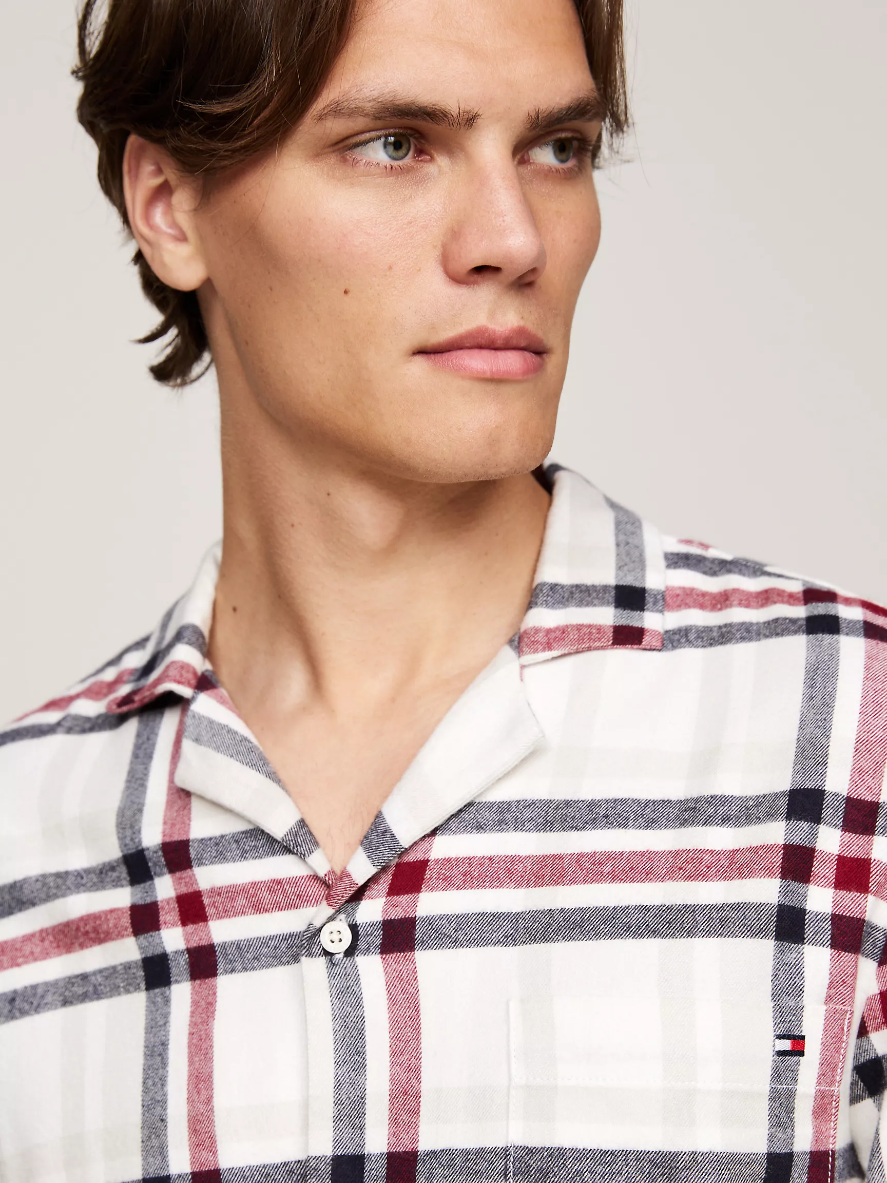 Мужская одежда для сна Tommy Hilfiger, Фланелевый пижамный комплект в клетку