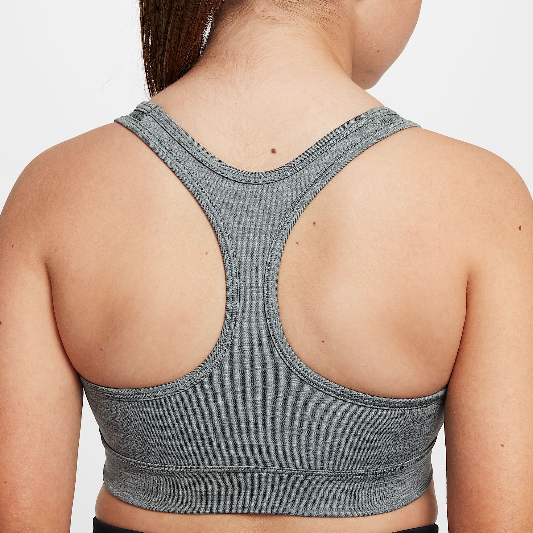 Nike Swoosh Girls' Sports Bra (Extended Size)