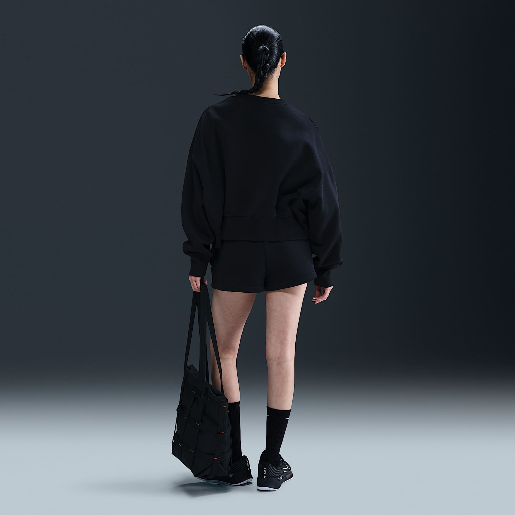 NikeCourt Phoenix Fleece Women's High-Waisted Loose Shorts