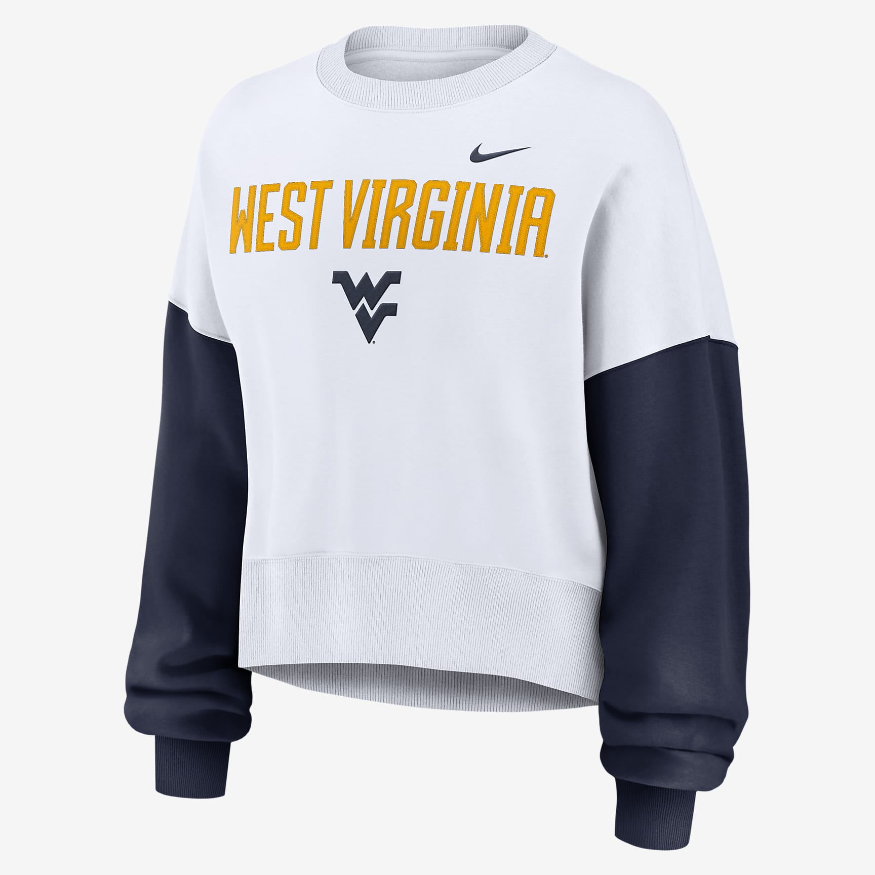 West Virginia Mountaineers Primetime Women's Nike College Pullover Crew