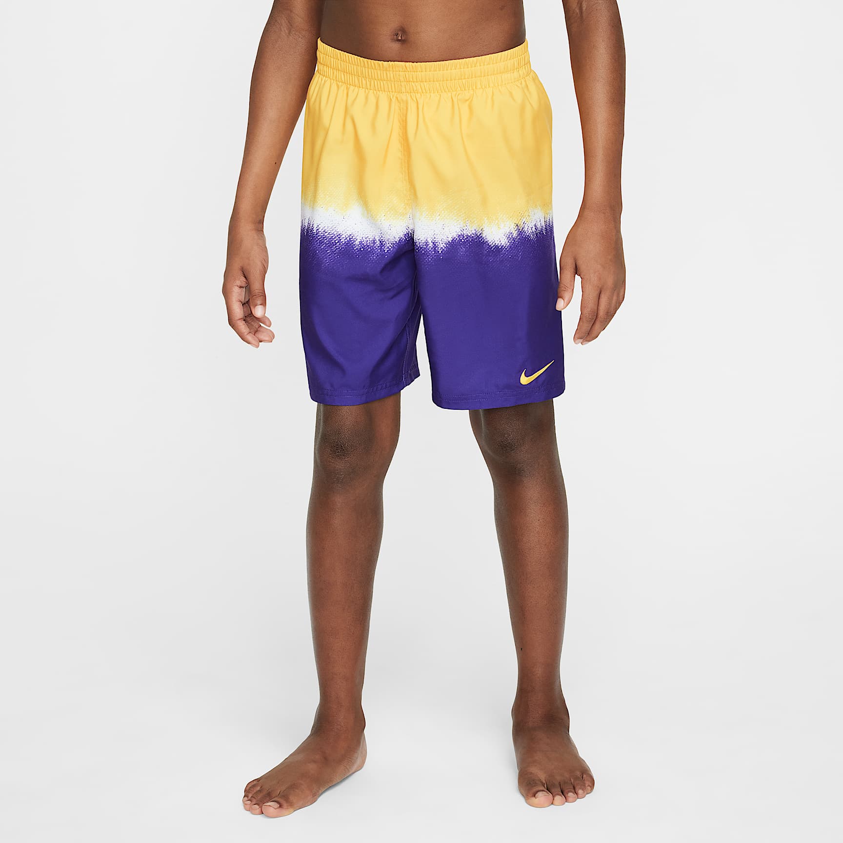 Nike Swim Breaker Big Kids' (Boys') 7" Brief-Lined Volley Shorts