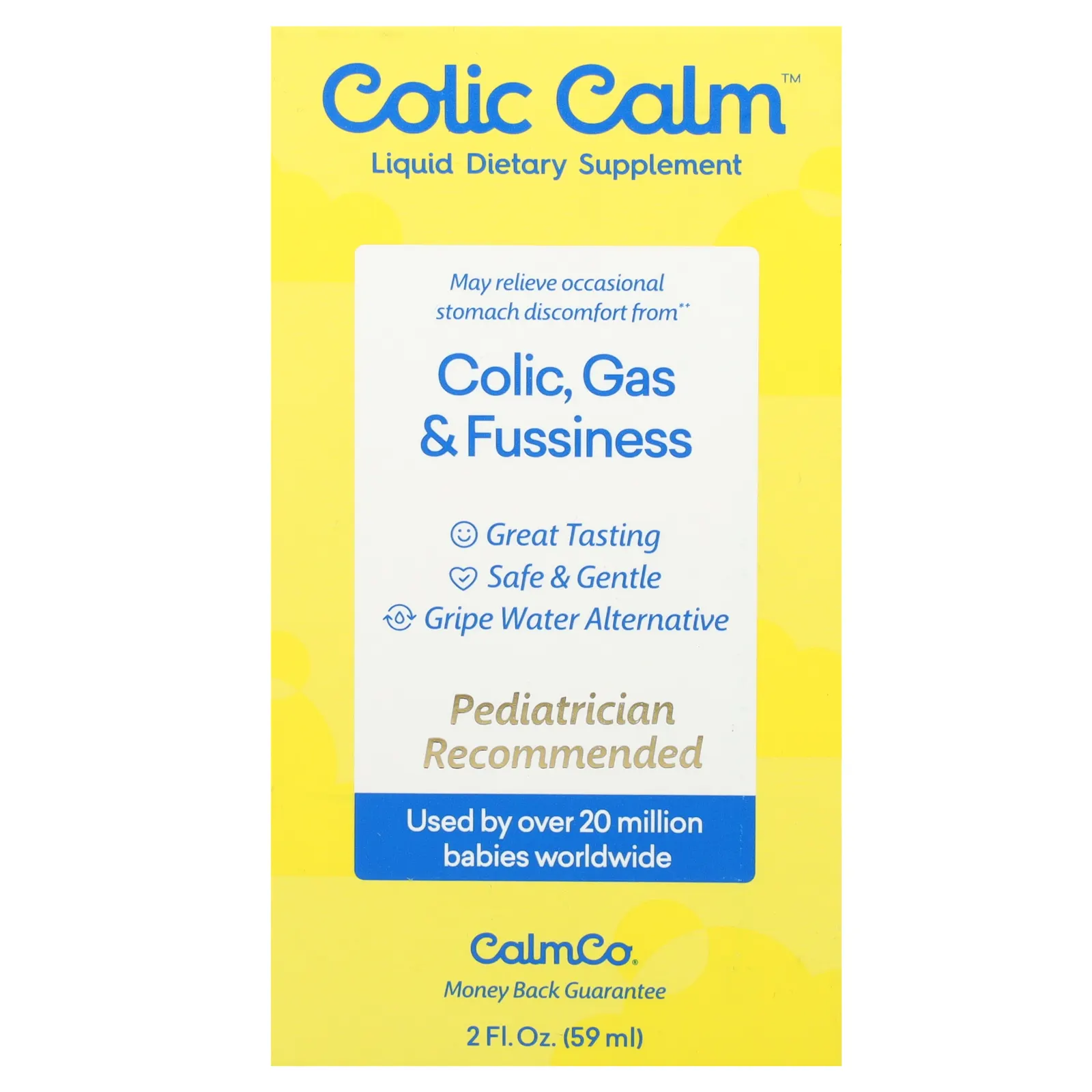 Colic Calm, Colic, средство от газообразования и рефлюкса, для младенцев, 59 мл (2 жидк. унции)
