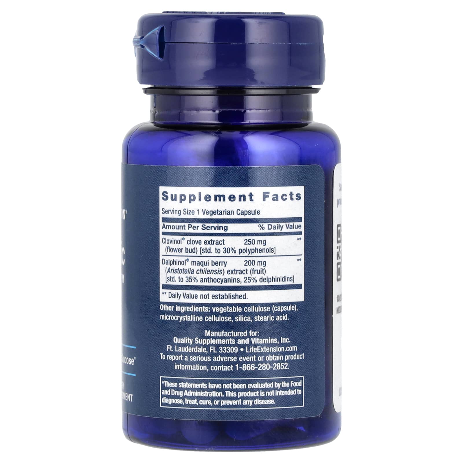 Life Extension, Glycemic Guard, 30 растительных капсул