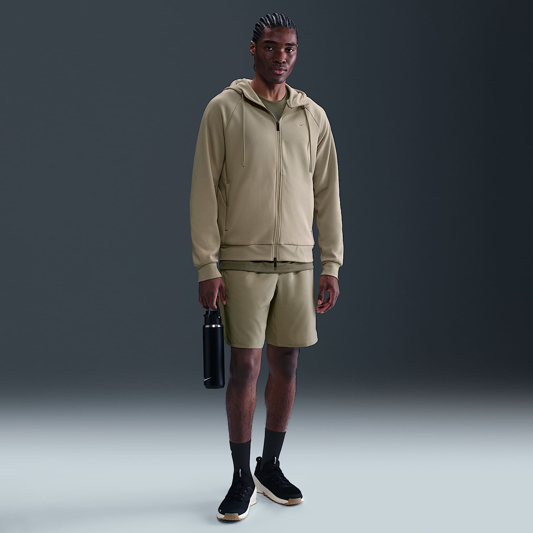 Nike Primary Fleece Men's Dri-FIT UV Full-Zip Performance Hoodie