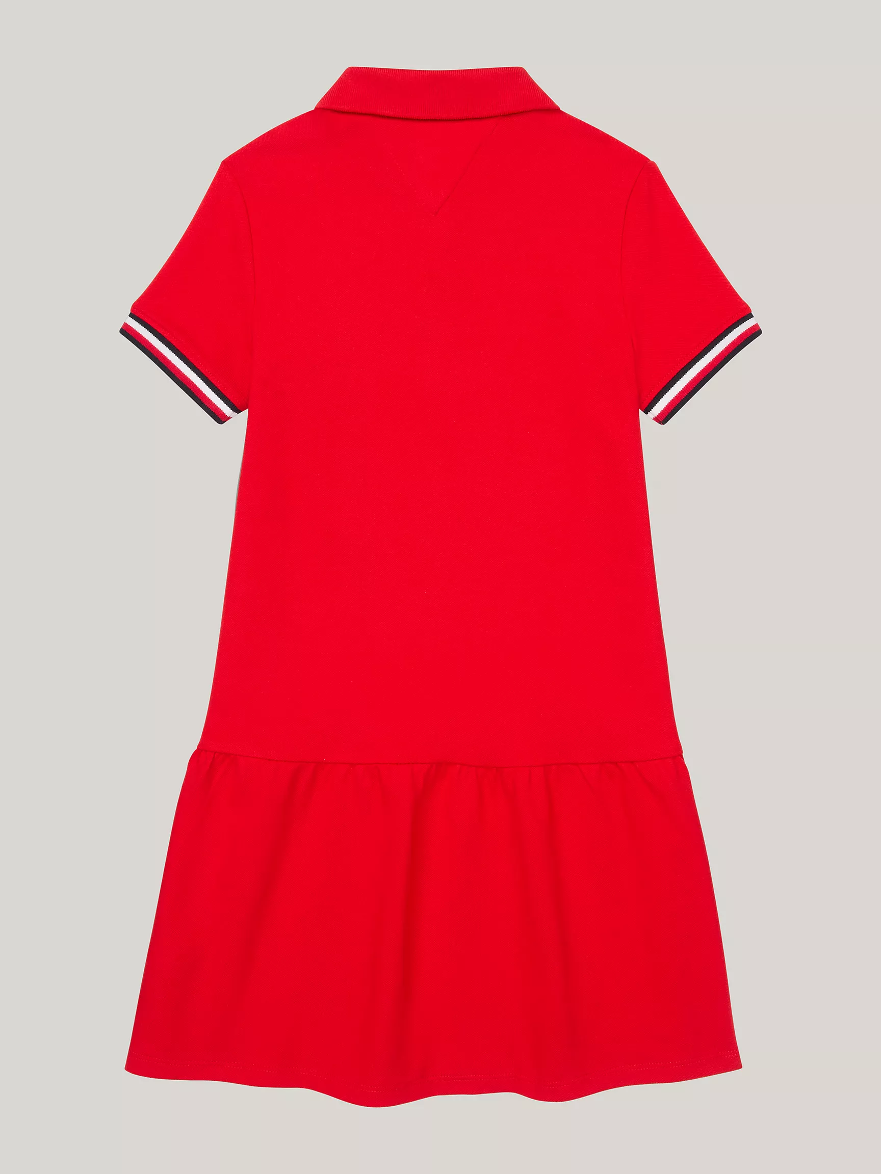Платье для девочек Tommy Hilfiger, Детское поло-платье с контрастными манжетами