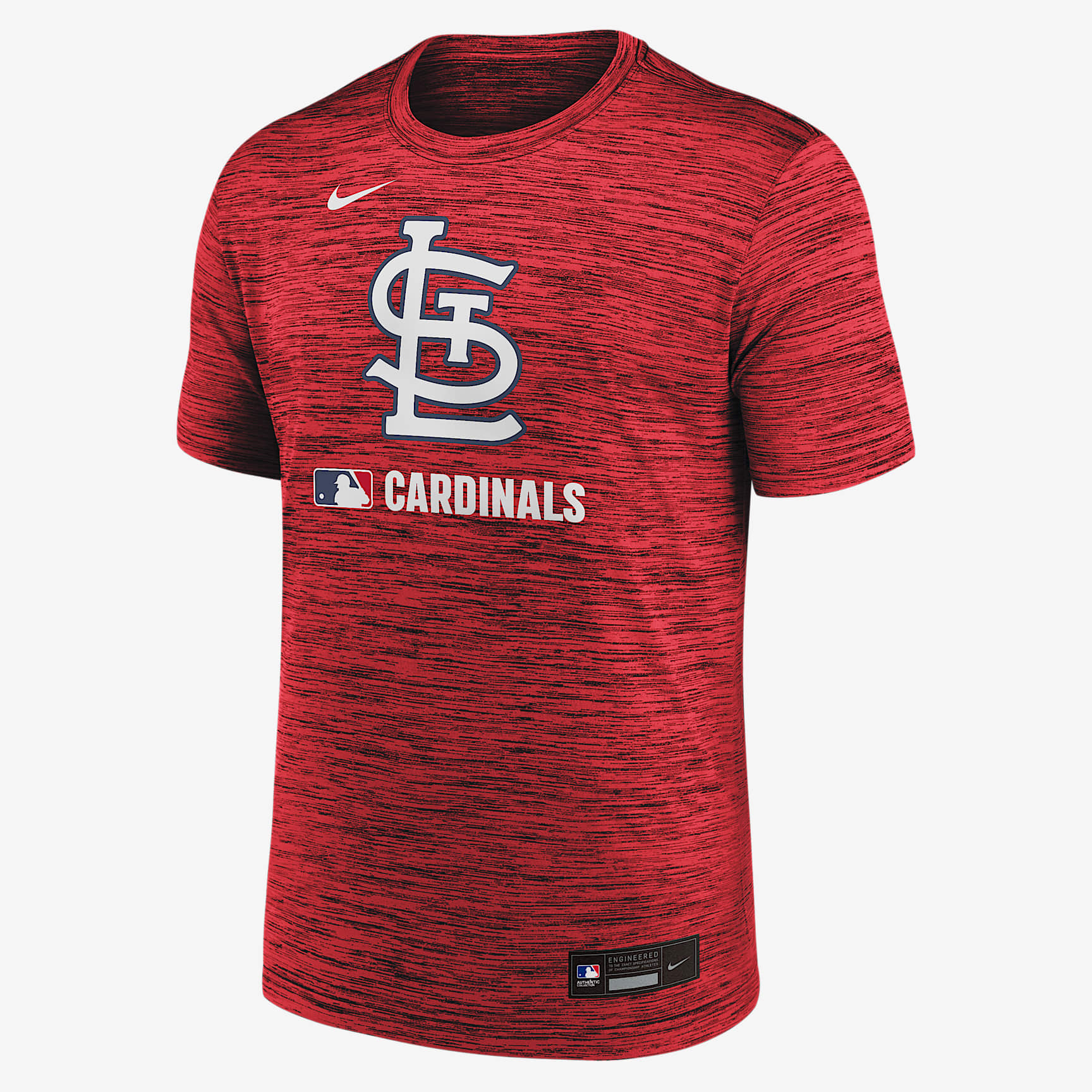 St. Louis Cardinals Authentic Collection Velocity Men's Nike Dri-FIT MLB T-Shirt
