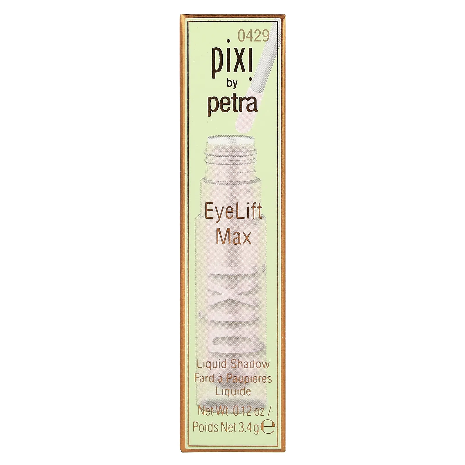 Pixi Beauty, EyeLift Max, жидкие тени, оттенок 0429 шифон, 3,4 г (0,12 унции)
