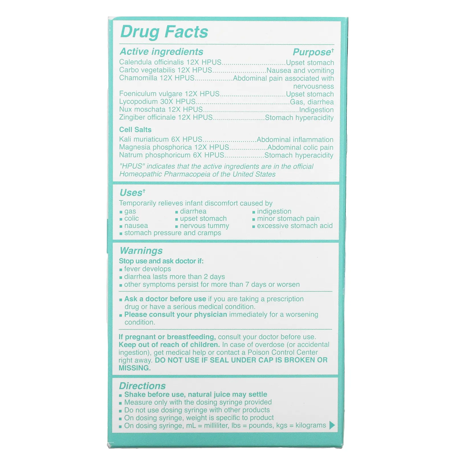 Dr. Talbot's, Tummy Ache Relief, для детей от 6 месяцев до 12 лет, со вкусом натурального яблочного сока, 118 мл (4 жидк. Унции)