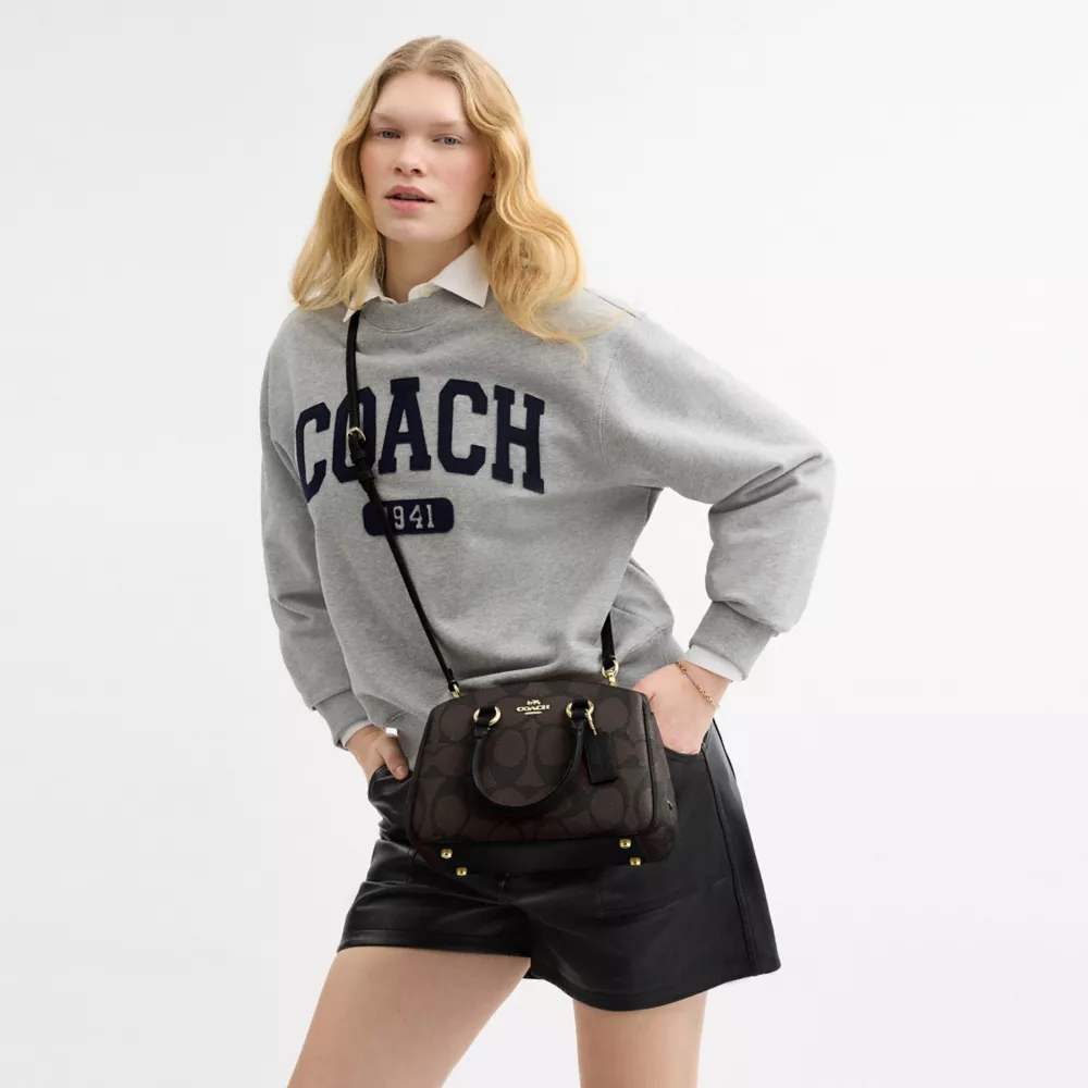 Сумка COACH Savannah Small Carryall Bag In Signature Canvas