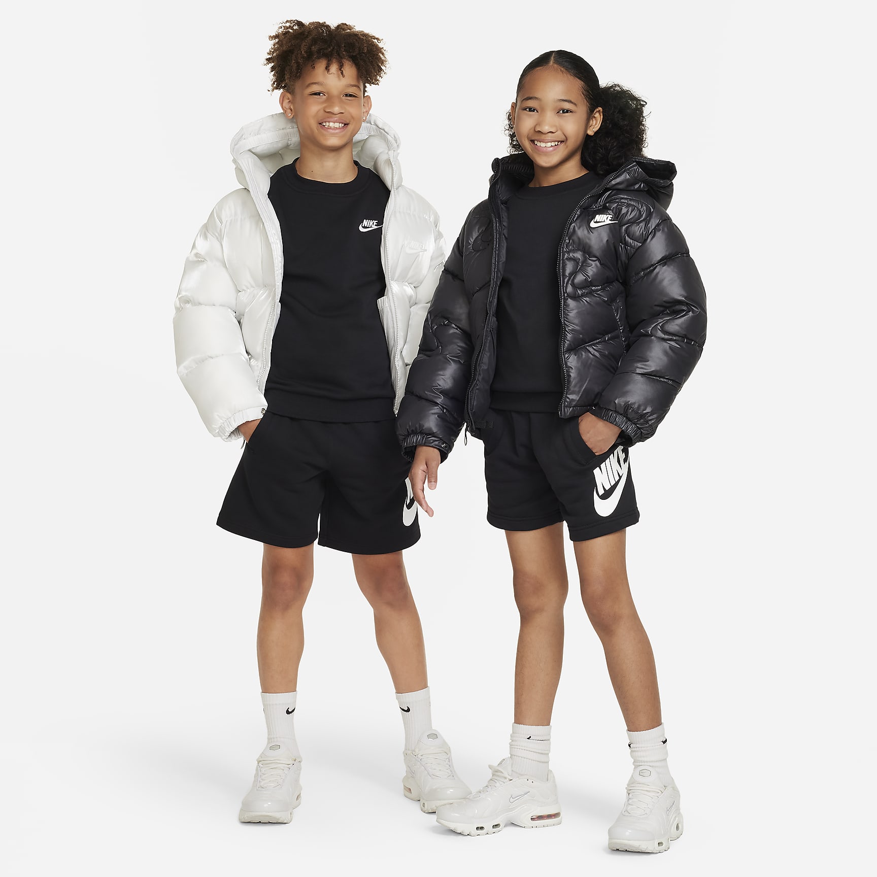 Nike Sportswear Club Fleece Big Kids' French Terry Shorts
