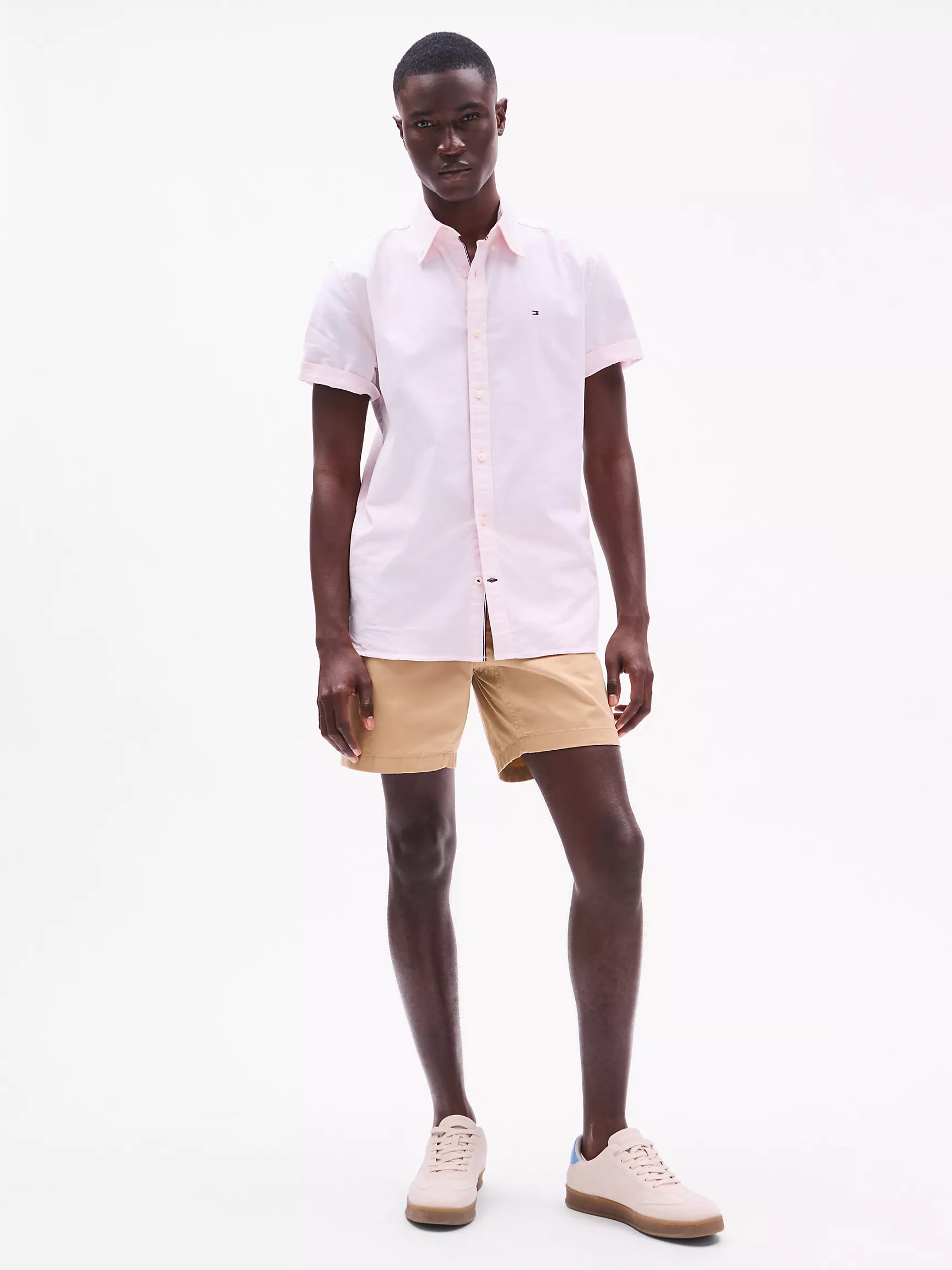 Мужская рубашка Tommy Hilfiger, Эластичная рубашка из оксфорда стандартного кроя