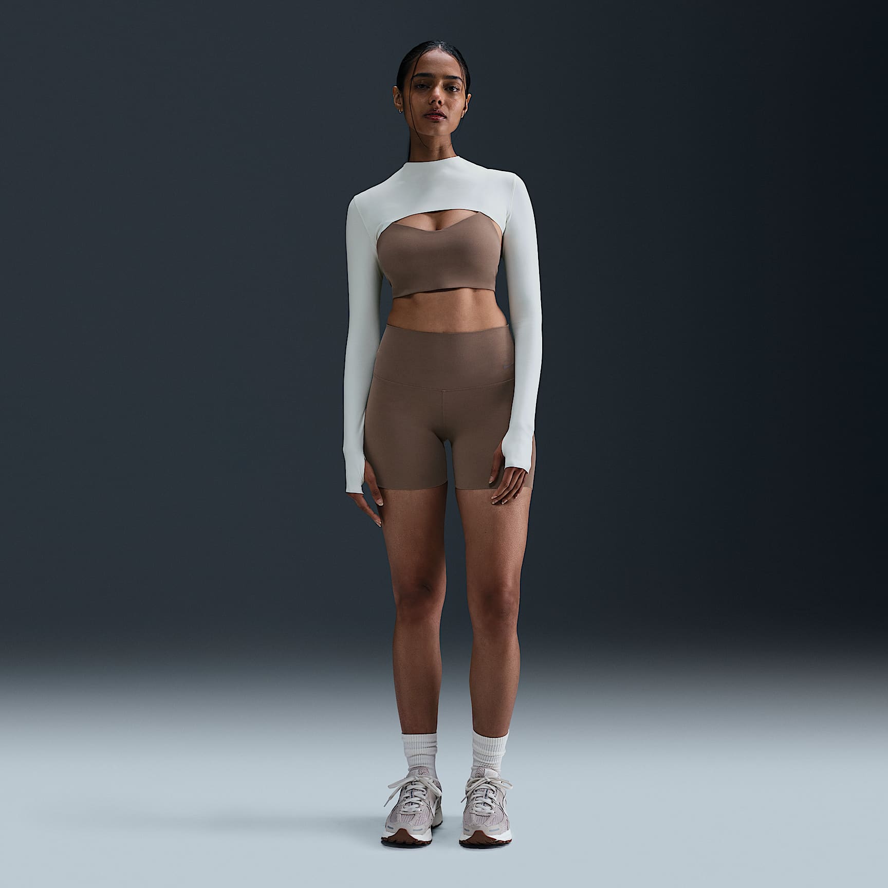 Nike Zenvy Women's Dri-FIT Long-Sleeve Shrug Top