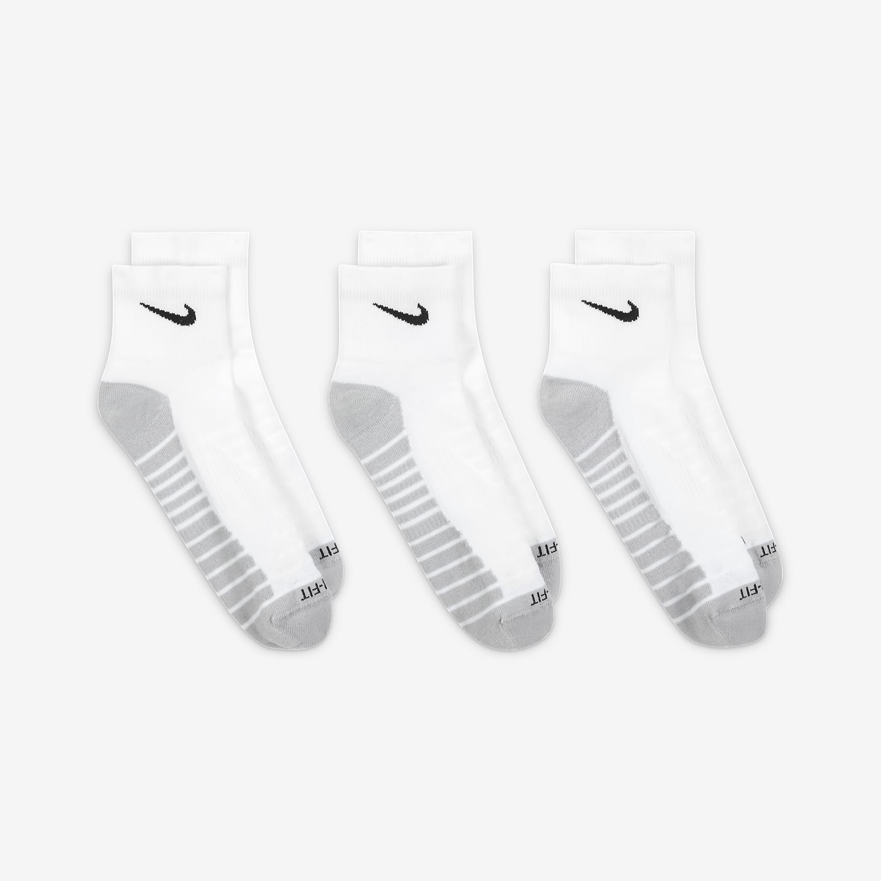 Nike Everyday Max Cushioned Training Ankle Socks (3 Pairs)