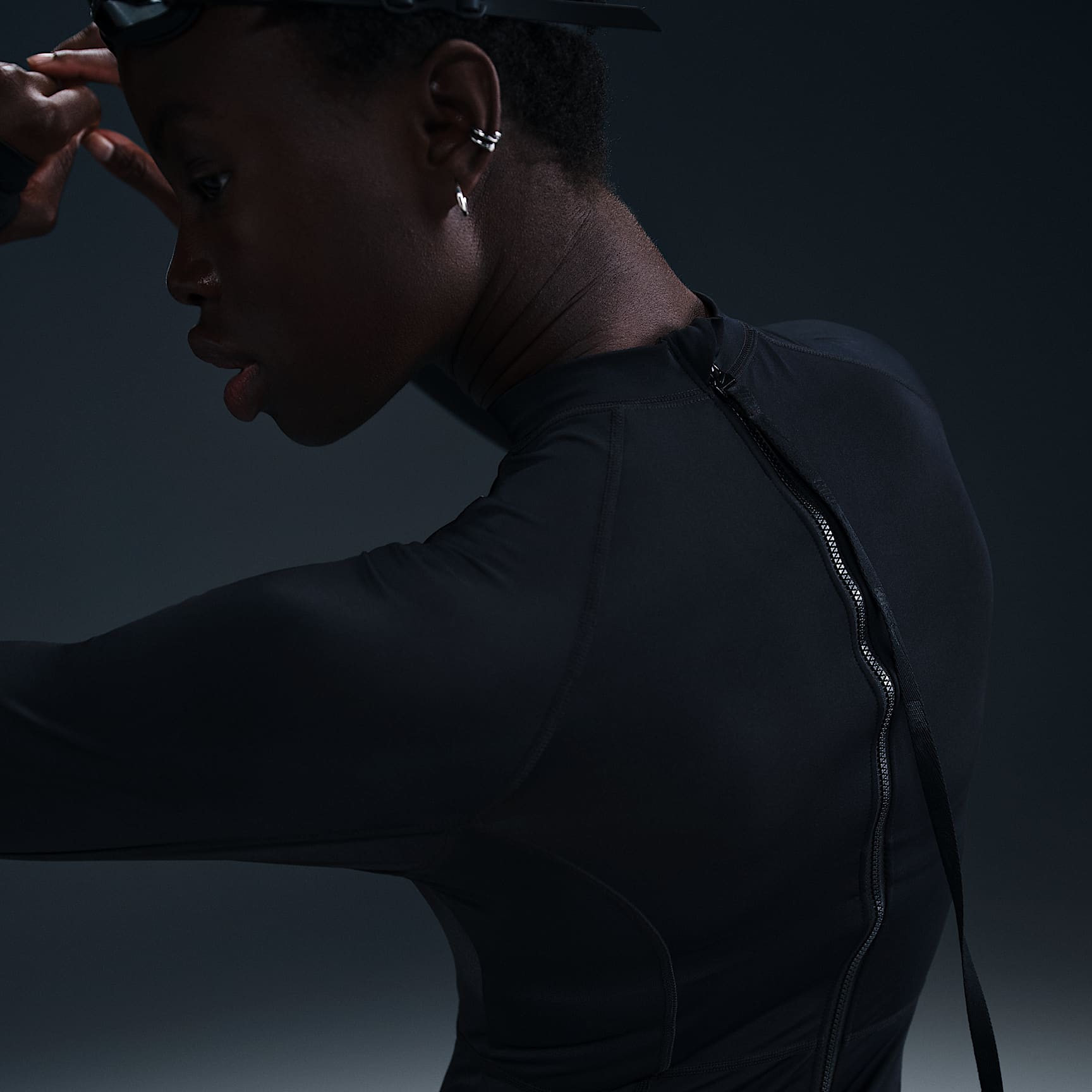 Nike Swim Fusion Women's HydraLock Long-Sleeve One-Piece (CB)