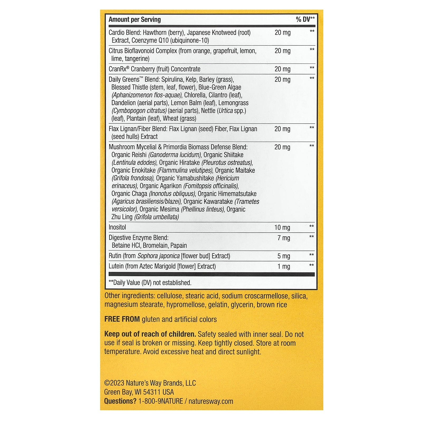 Nature's Way, Alive!, ультрамультивитамины для женщин старше 50 лет, 60 таблеток