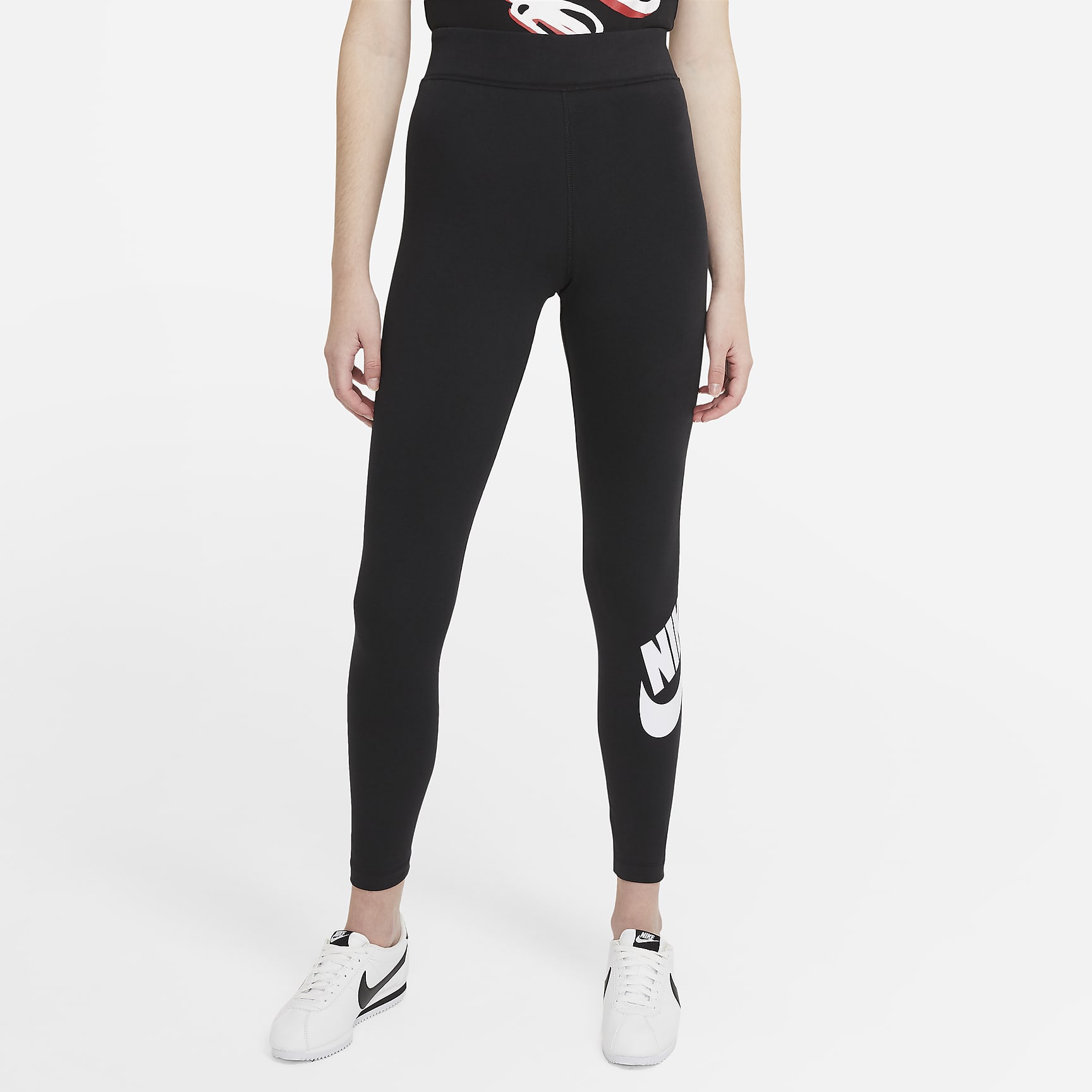 Nike Sportswear Essential Women's High-Waisted Logo Leggings