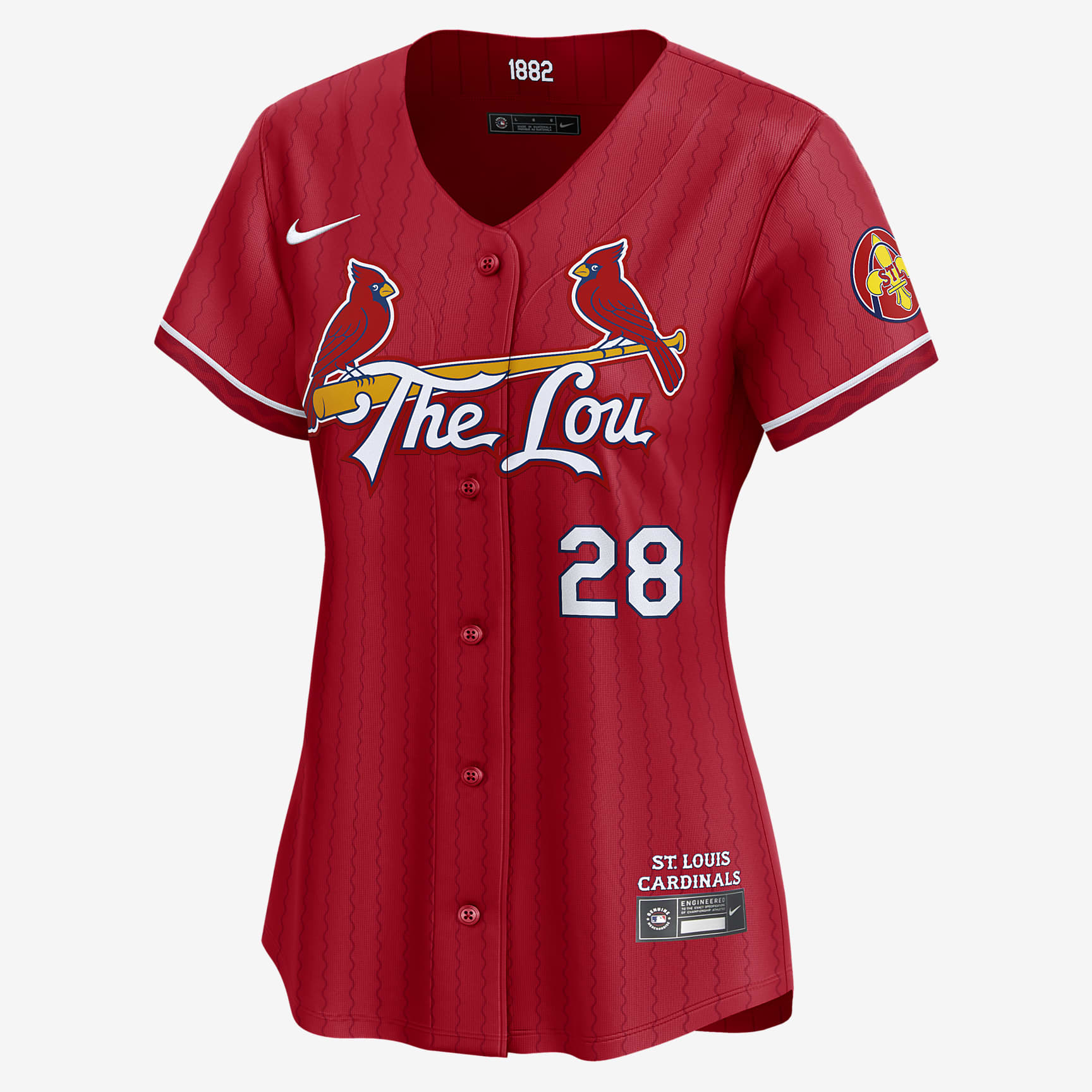 Nolan Arenado St. Louis Cardinals City Connect Women's Nike Dri-FIT ADV MLB Limited Jersey