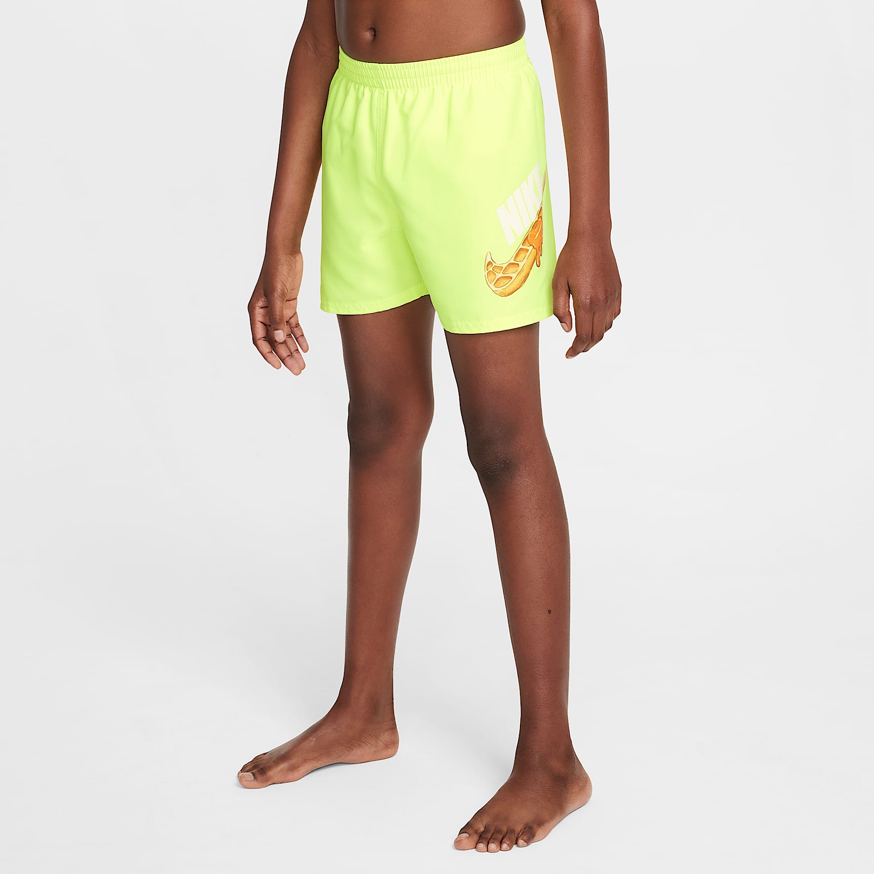 Nike Swim Breaker Big Kids' (Boys') 4" Brief-Lined Volley Shorts