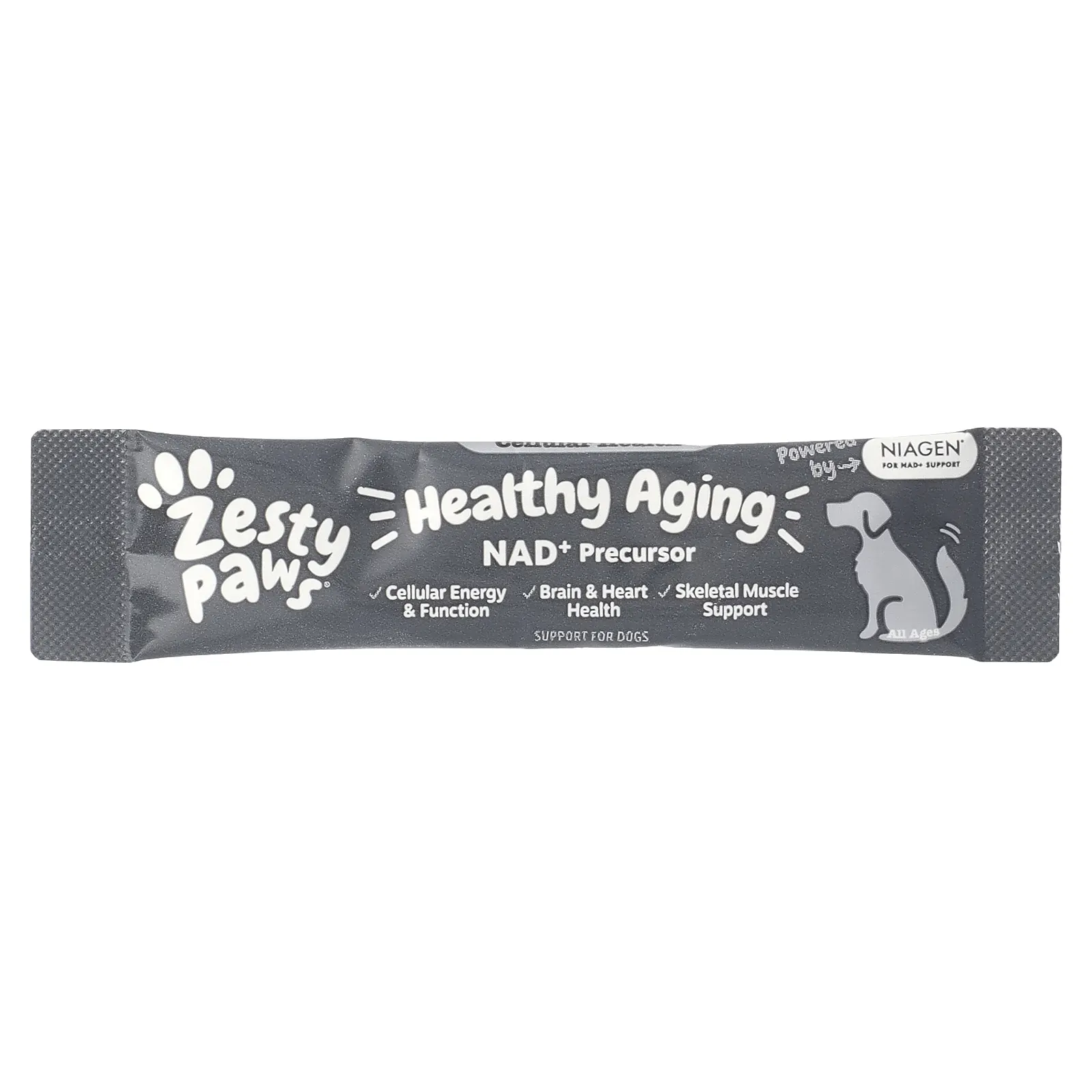 Zesty Paws, Healthy Aging, прекурсор НАД +, для собак, 30 пакетиков, 60 г (2,1 унции)