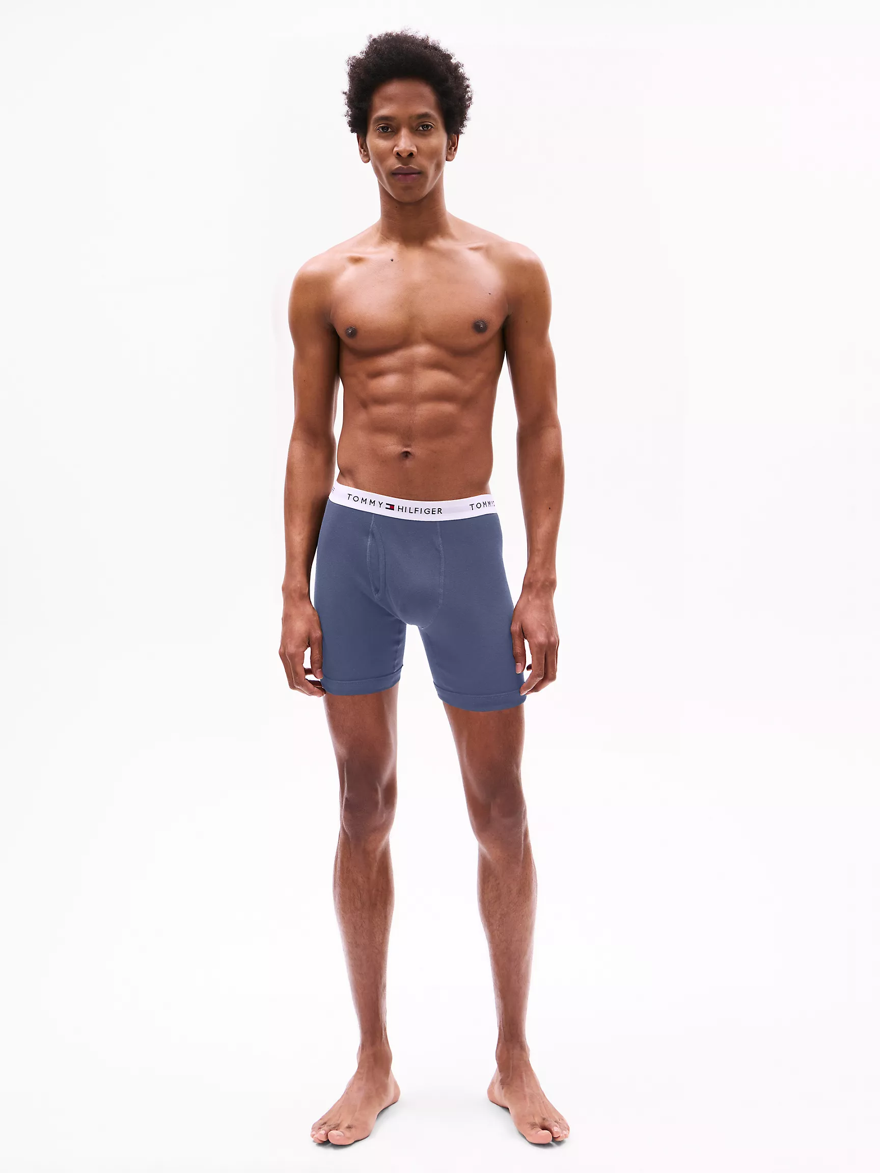 Мужское нижнее белье Tommy Hilfiger, Классические хлопковые боксеры-брифы (набор 3 шт.)