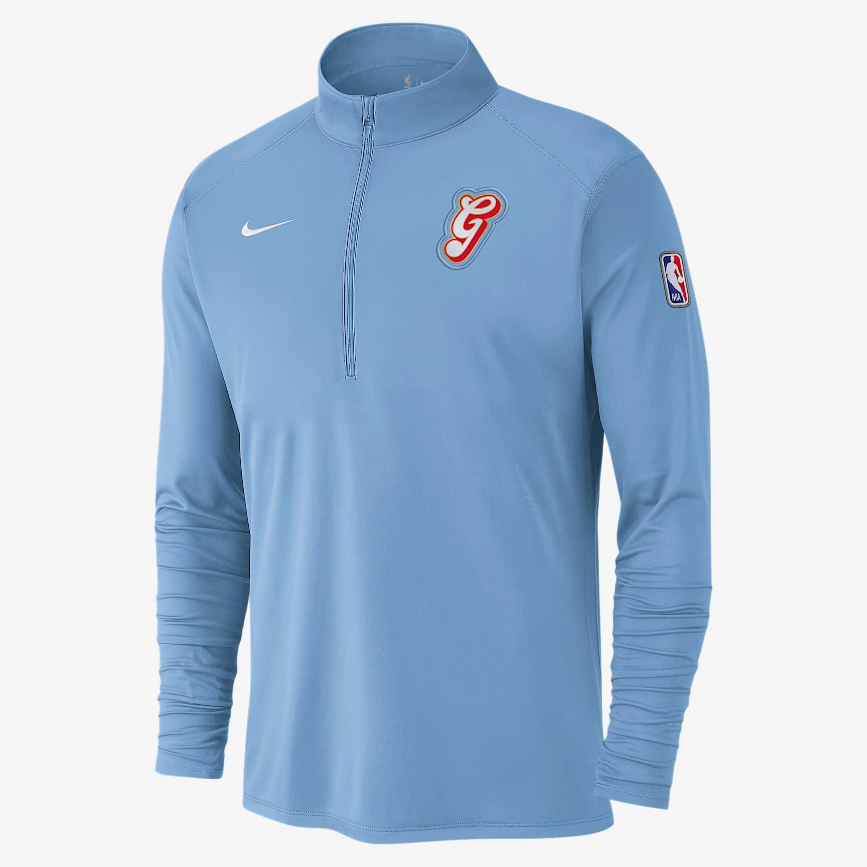 Memphis Grizzlies City Edition Men's Nike Dri-FIT NBA 1/2-Zip Long-Sleeve Top