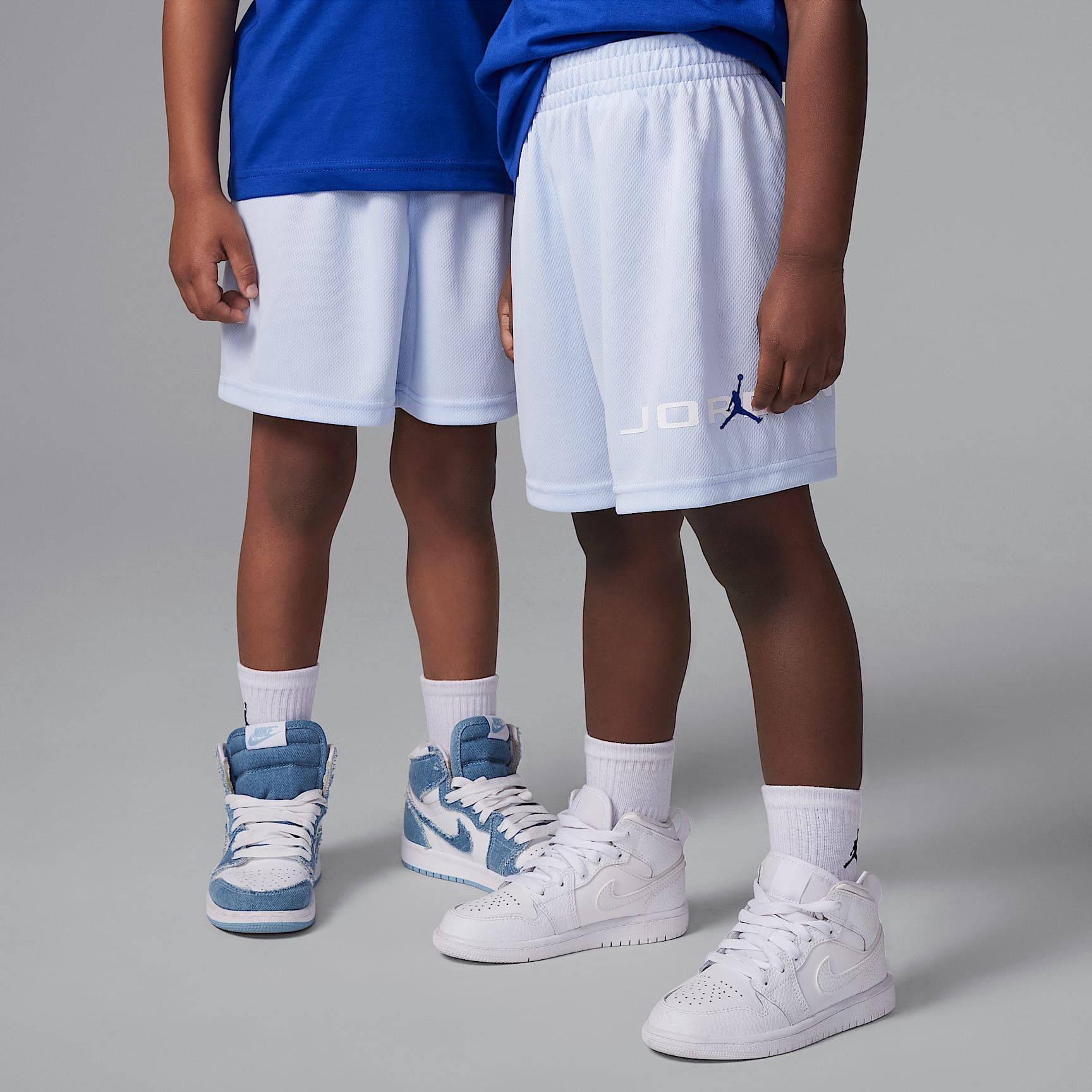 Jordan Little Kids' Baseline 2-Piece Mesh Shorts Set