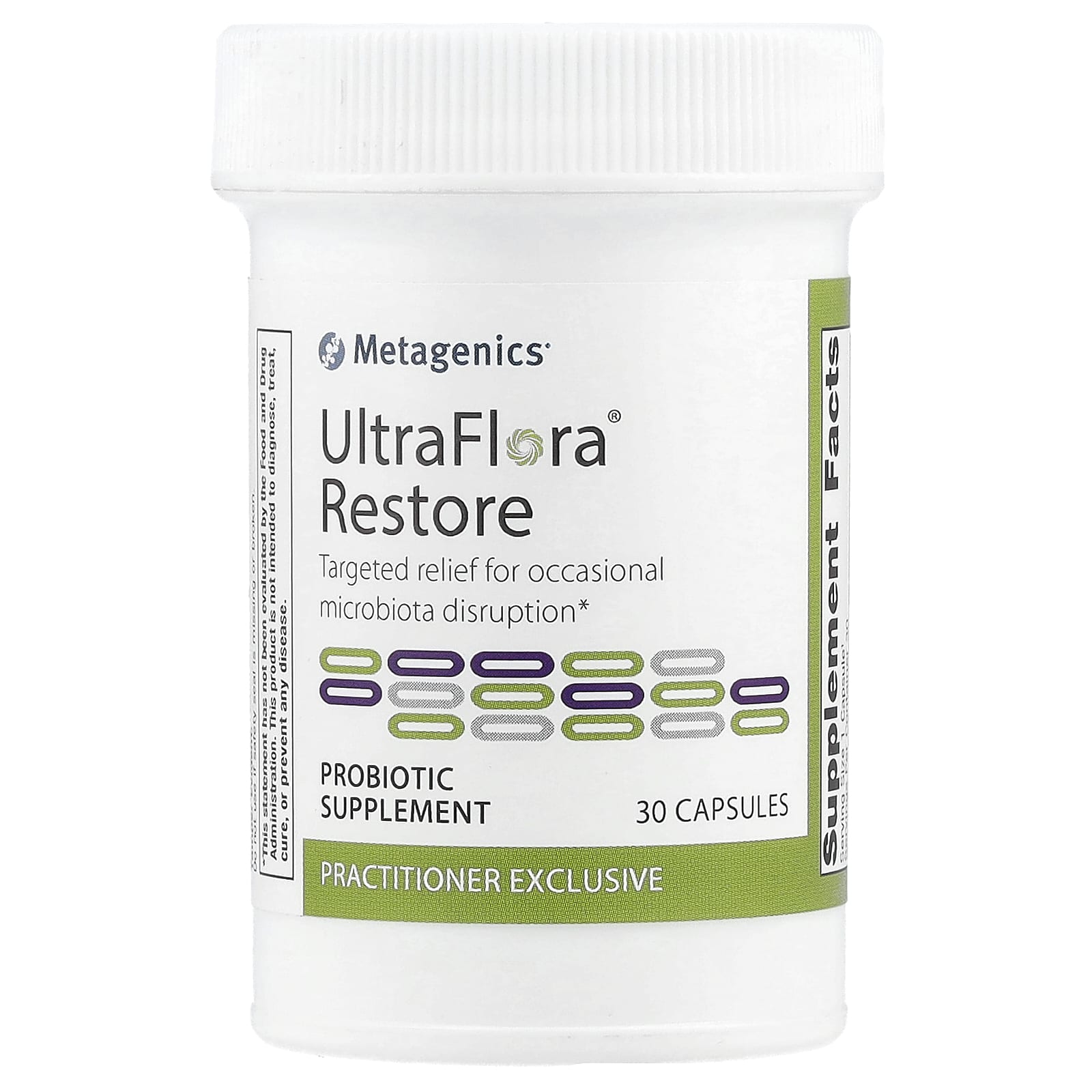 Metagenics, UltraFlora® Restore, 20 млрд КОЕ, 30 капсул