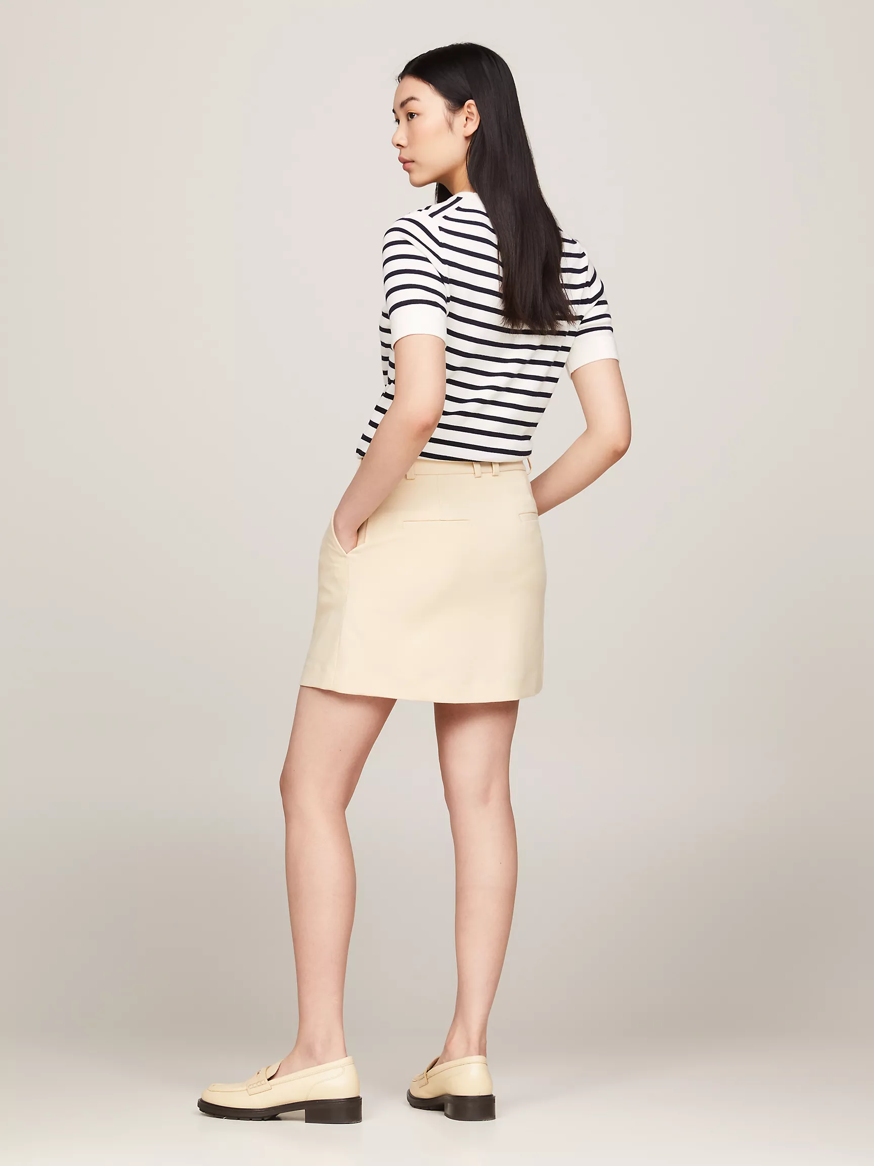 Женская юбка Tommy Hilfiger, Мини-юбка А-силуэта