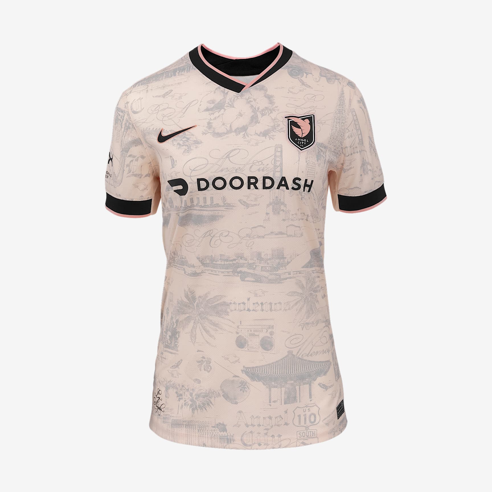 Angel City FC 2025 Stadium Away Women's Nike Dri-FIT NWSL Replica Jersey