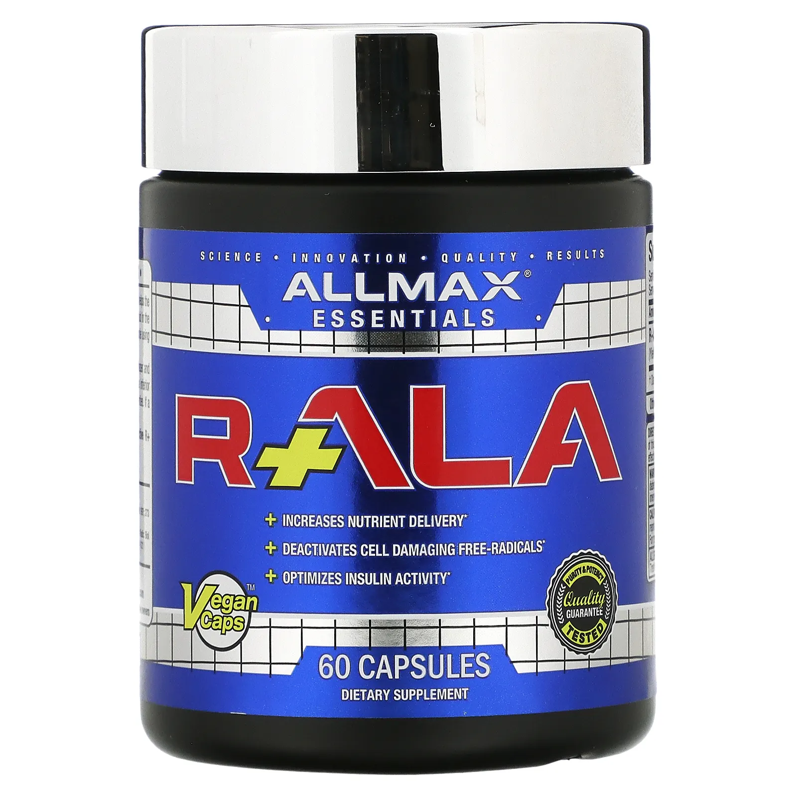 ALLMAX, R+АЛК, 60 капсул