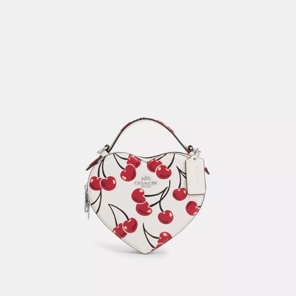Сумка COACH Heart Crossbody Bag With Cherry Print