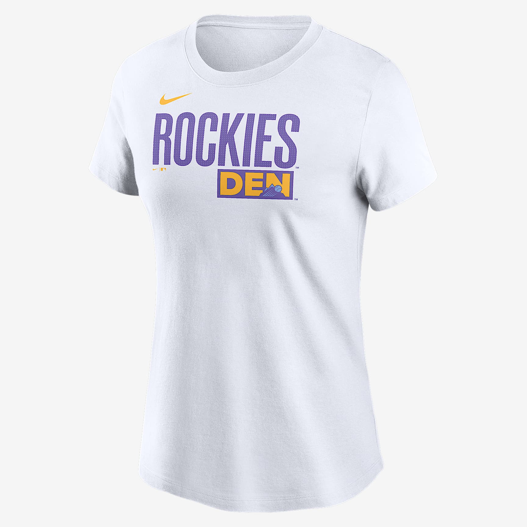 Colorado Rockies City Connect Wordmark Women's Nike MLB T-Shirt