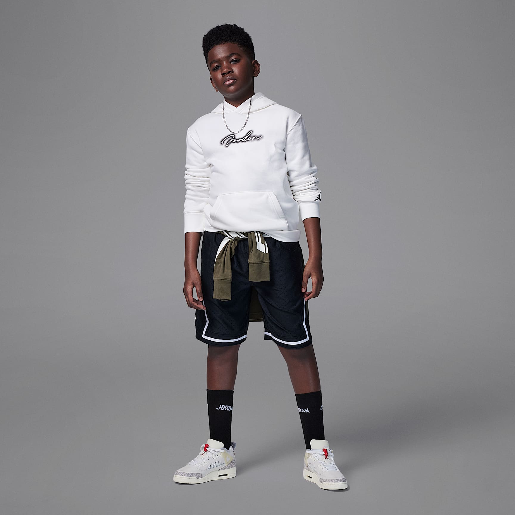 Jordan MVP Big Kids' Fleece Pullover Hoodie